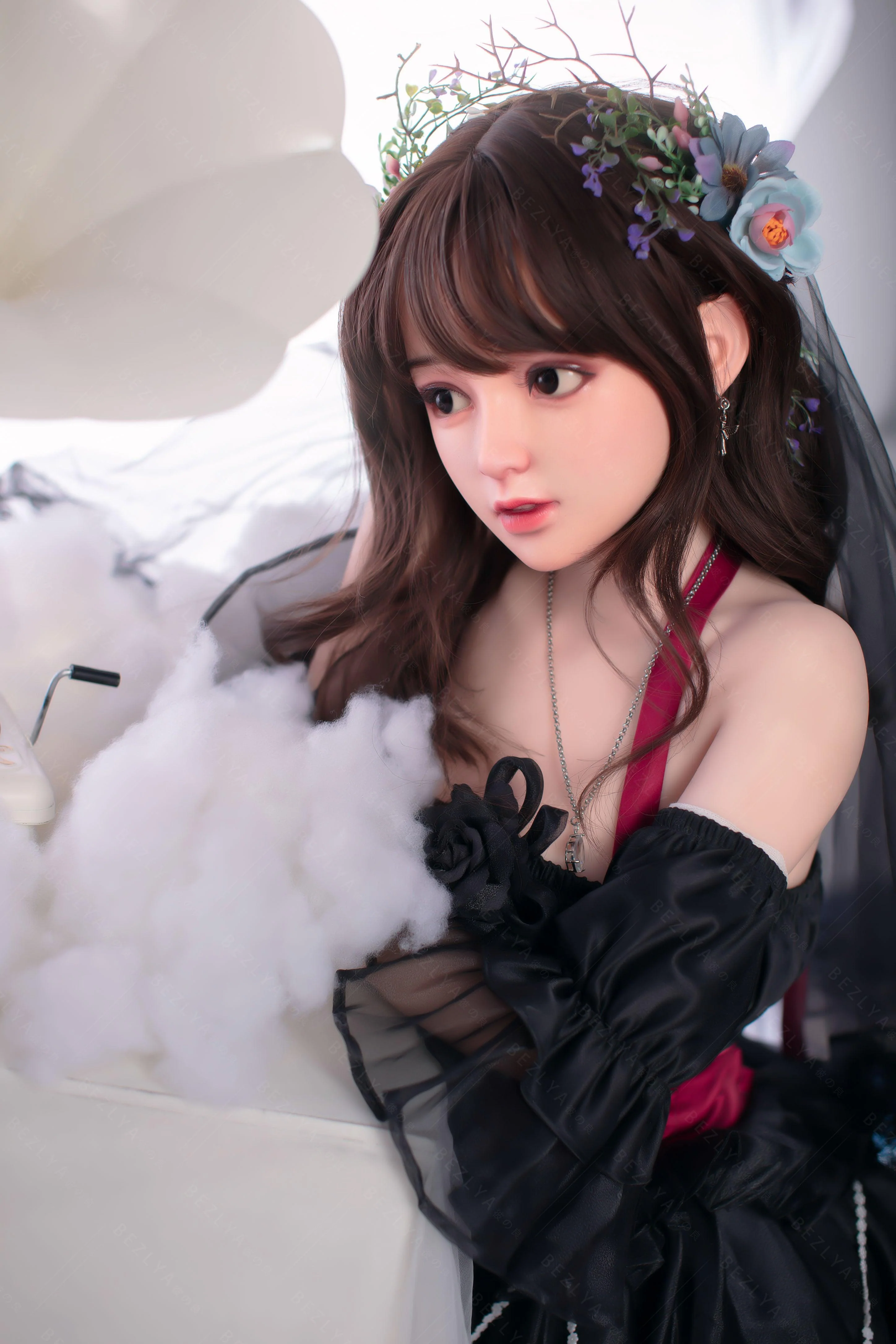 sex doll RCBezlya - Convallaria - 149cm/4ft10.75 - 2.0 D-cup - Silicone Head + TPE Body Sex Doll - R C