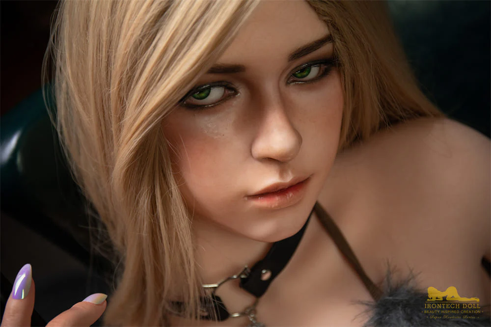 sex doll RC163cm / 5ft4 B-cup Blonde Silicone Furry Sex Doll - Irontech Doll Marina - R C
