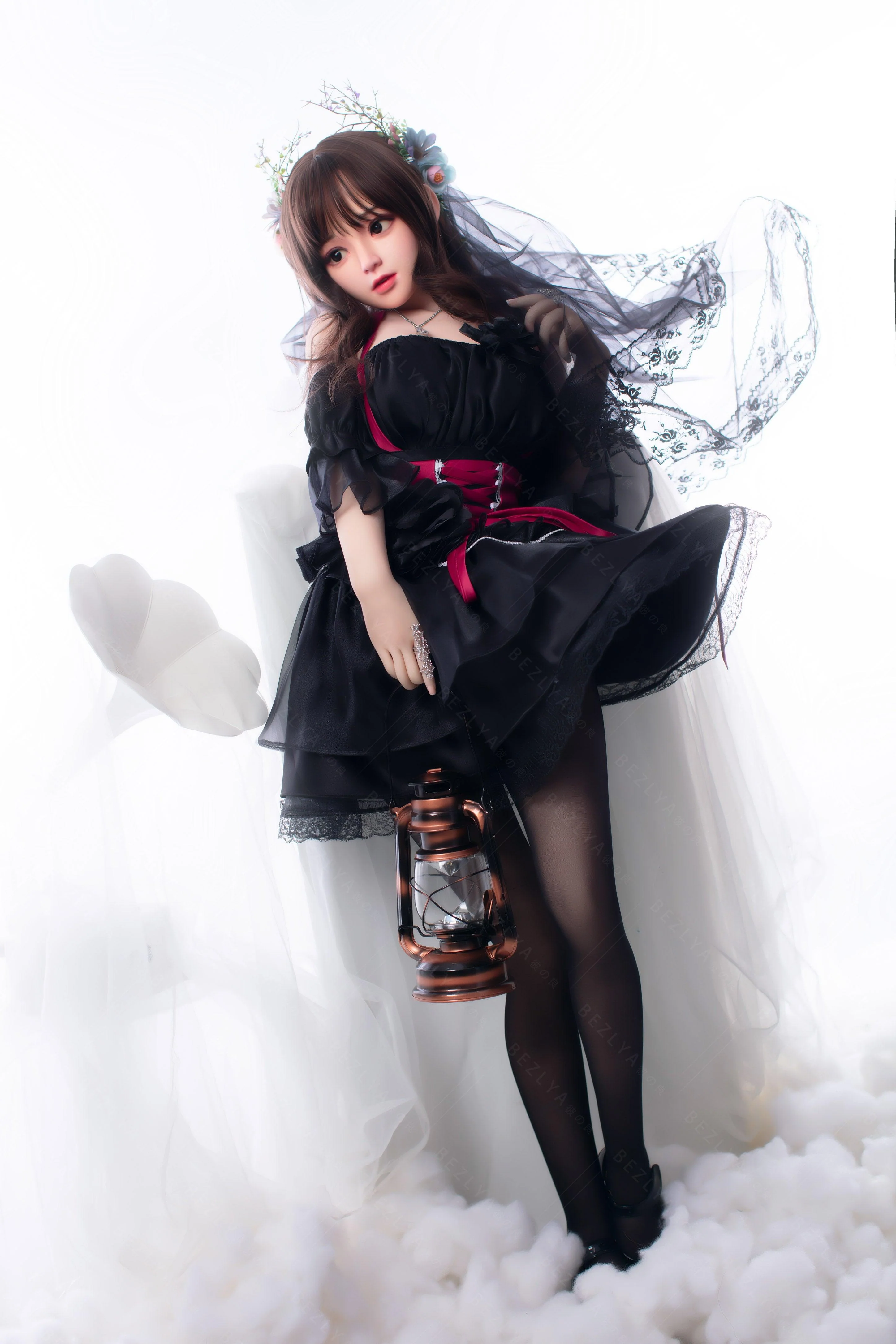 sex doll RCBezlya - Convallaria - 149cm/4ft10.75 - 2.0 D-cup - Silicone Head + TPE Body Sex Doll - R C