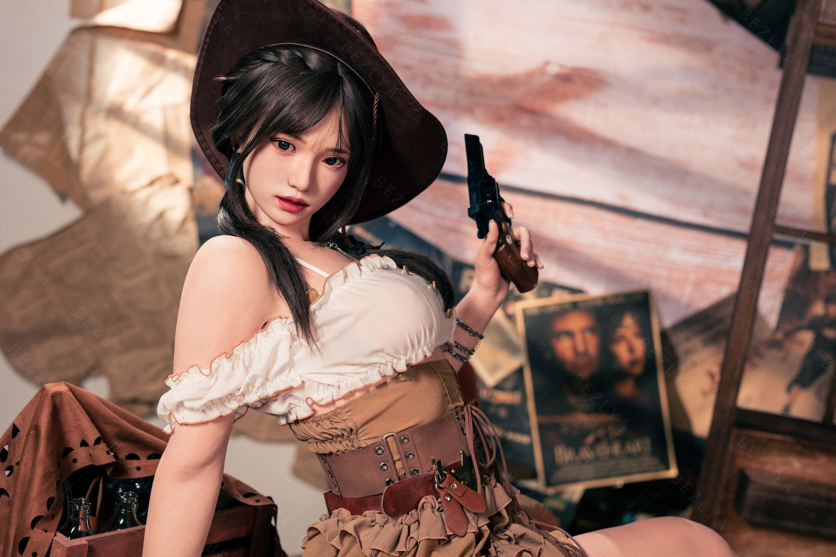 sex doll RCBezlya - Helianthus - 162cm/5ft3.75 - 2.2U A-cup - Silicone Sex Doll - R C