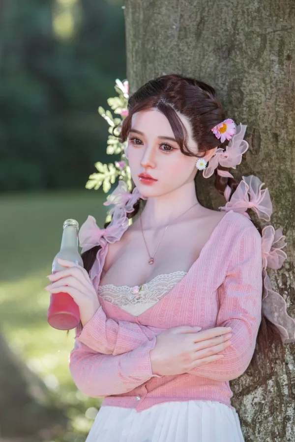 sex doll RC170cm / 5ft7 Big Breast Pure Chinese Silicone Sex Doll - Dime Doll: Davina - R C