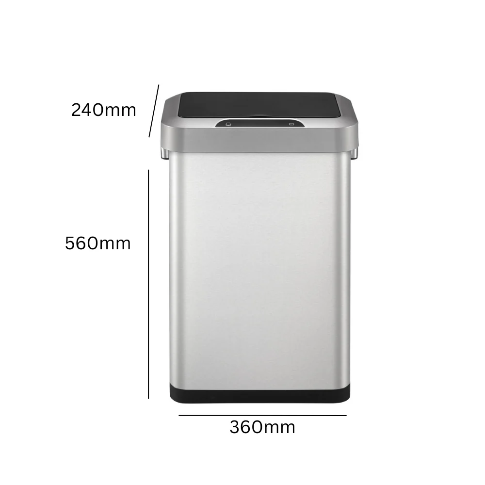 2026 Eko Horizon Sensor Litter Bin - 45 Litre