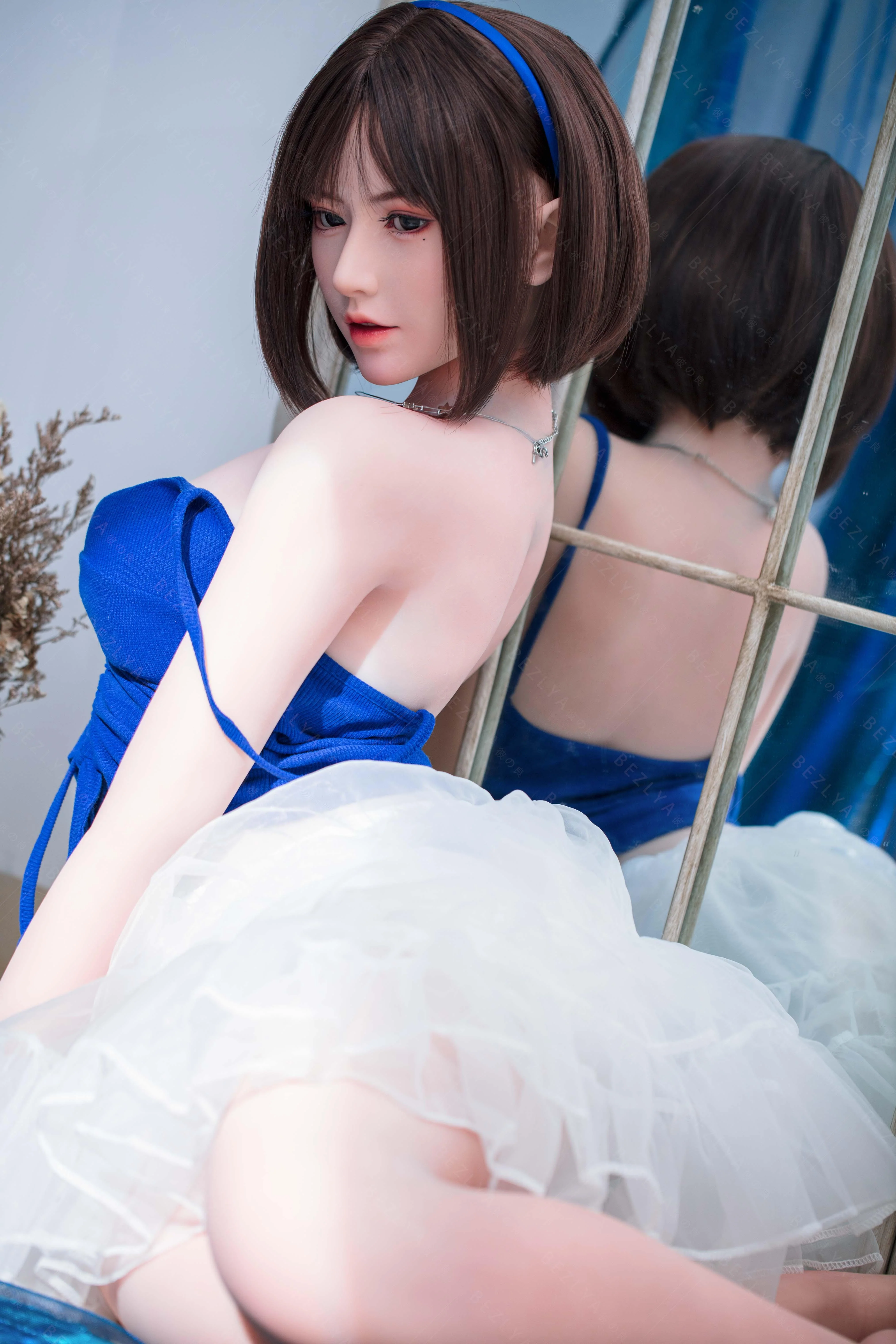 sex doll RCBezlya - Lagenaria - 155cm/5ft1 - 2.0 B-cup - Silicone Head + TPE Body Sex Doll - R C