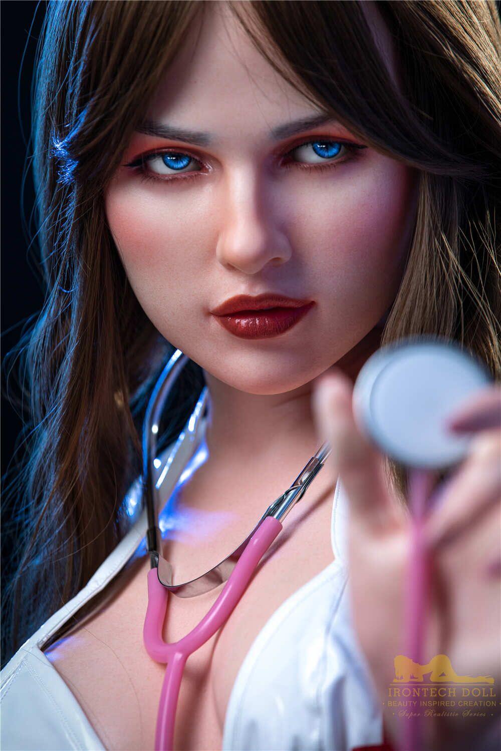 sex doll RCIrontech Doll – Nelly Ruskin - 152cm/4ft12 A-cup Silicone Sex Doll - R C