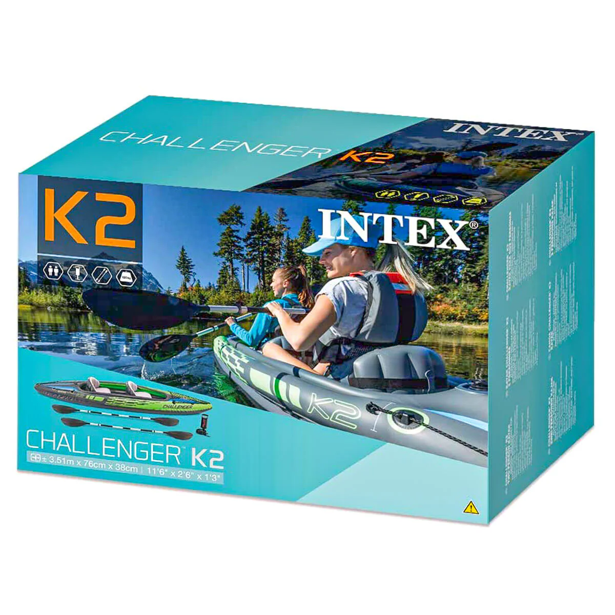 2026 Intex Inflatable Challenger K2 Kayak