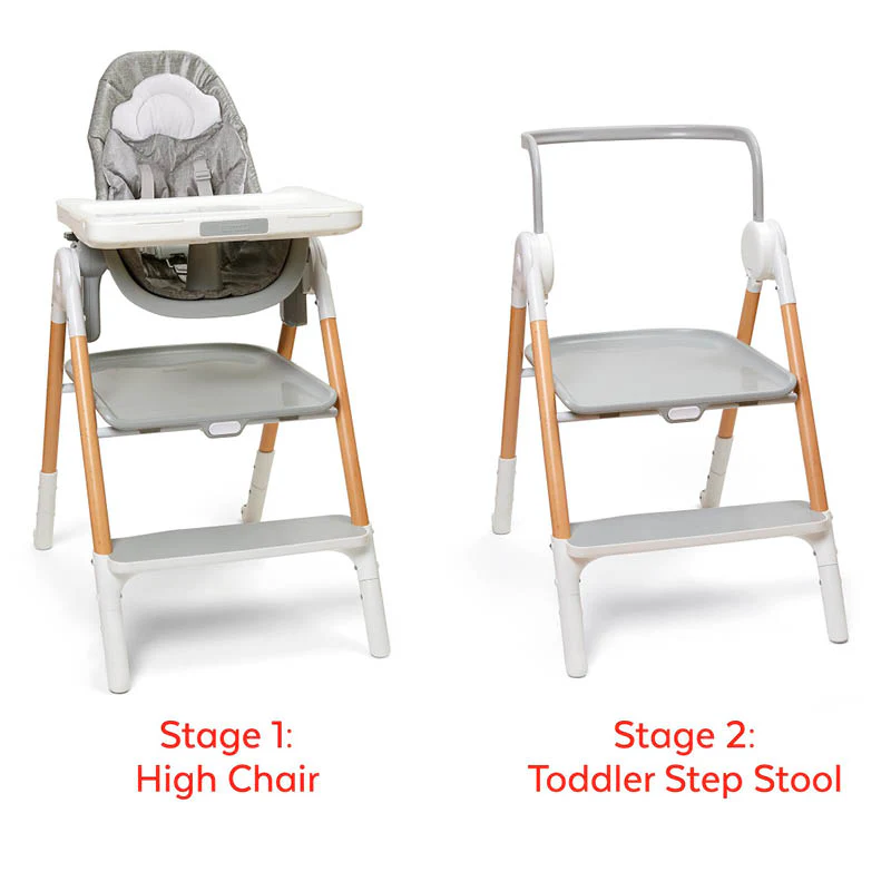 Sit-to-Step Convertible High Chair