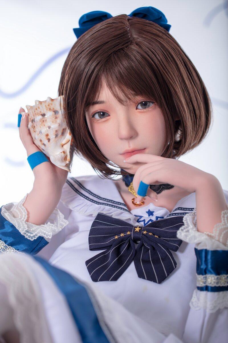 sex doll RCFUDOLL - Gu Xiaoyu - 148cm/4ft10 C-cup - Silicone Head + TPE Body Sex Doll - R C