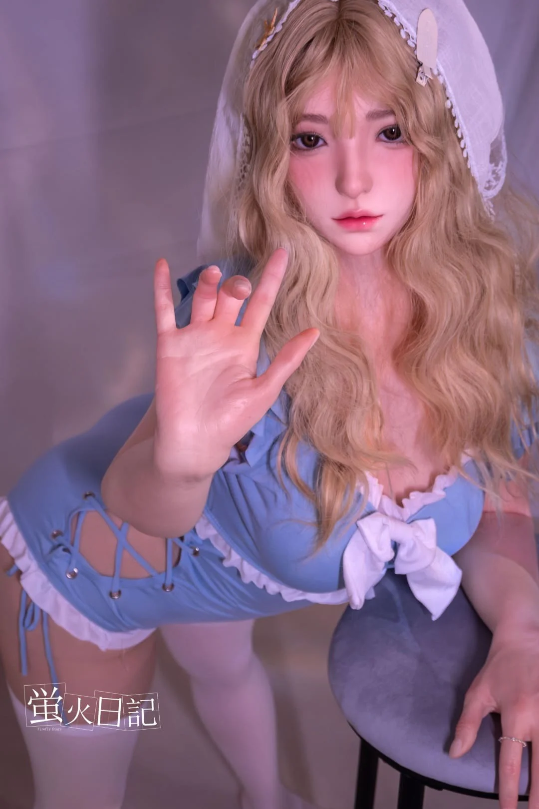 sex doll RC4ft11 / 151cm Cute Face Silicone Japanese Sex Doll - Firefly Diary Doll Zephyr - R C