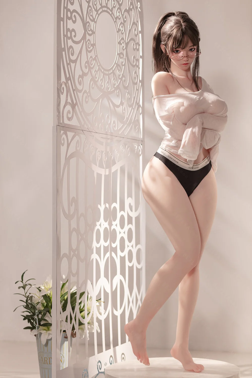 sex doll RCBezlya - Cyrtenthera - 155cm/5ft1 - 2.0 F-cup - Silicone Head + TPE Body Sex Doll - R C