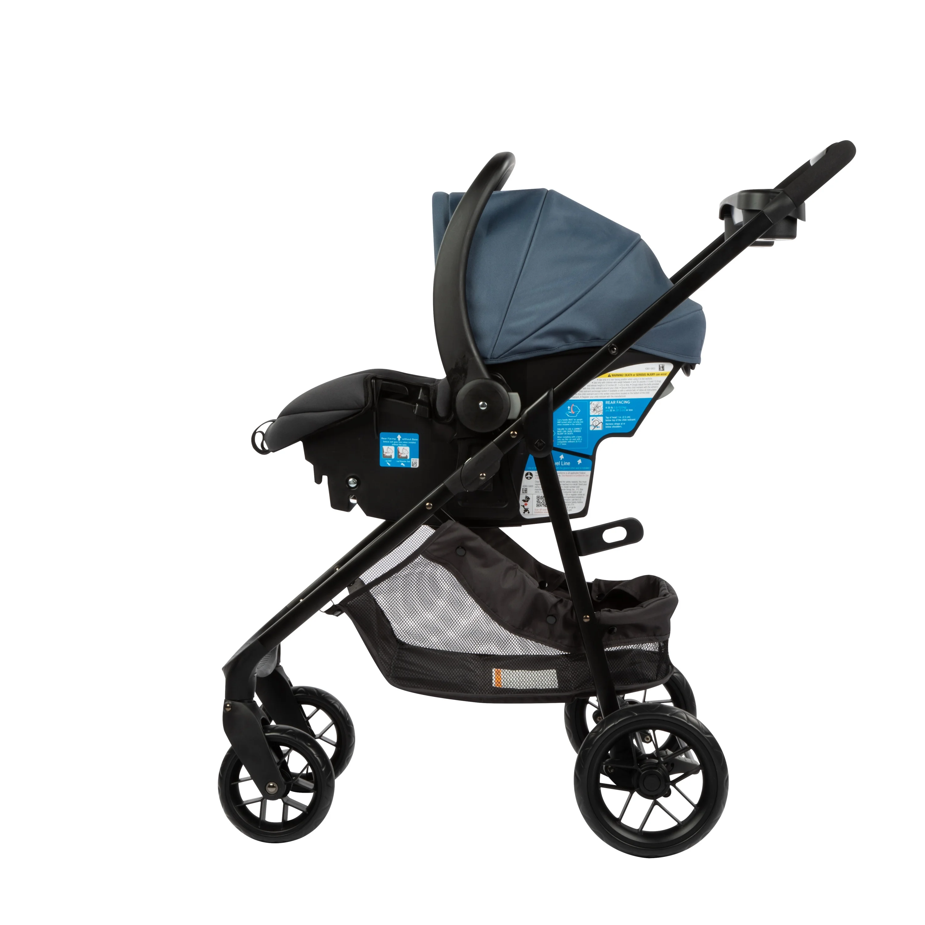 2026 Safety 1st Grow and Go Sprint Modular Travel System Stroller with Rear-Facing Infant Car Seat, Bluestone