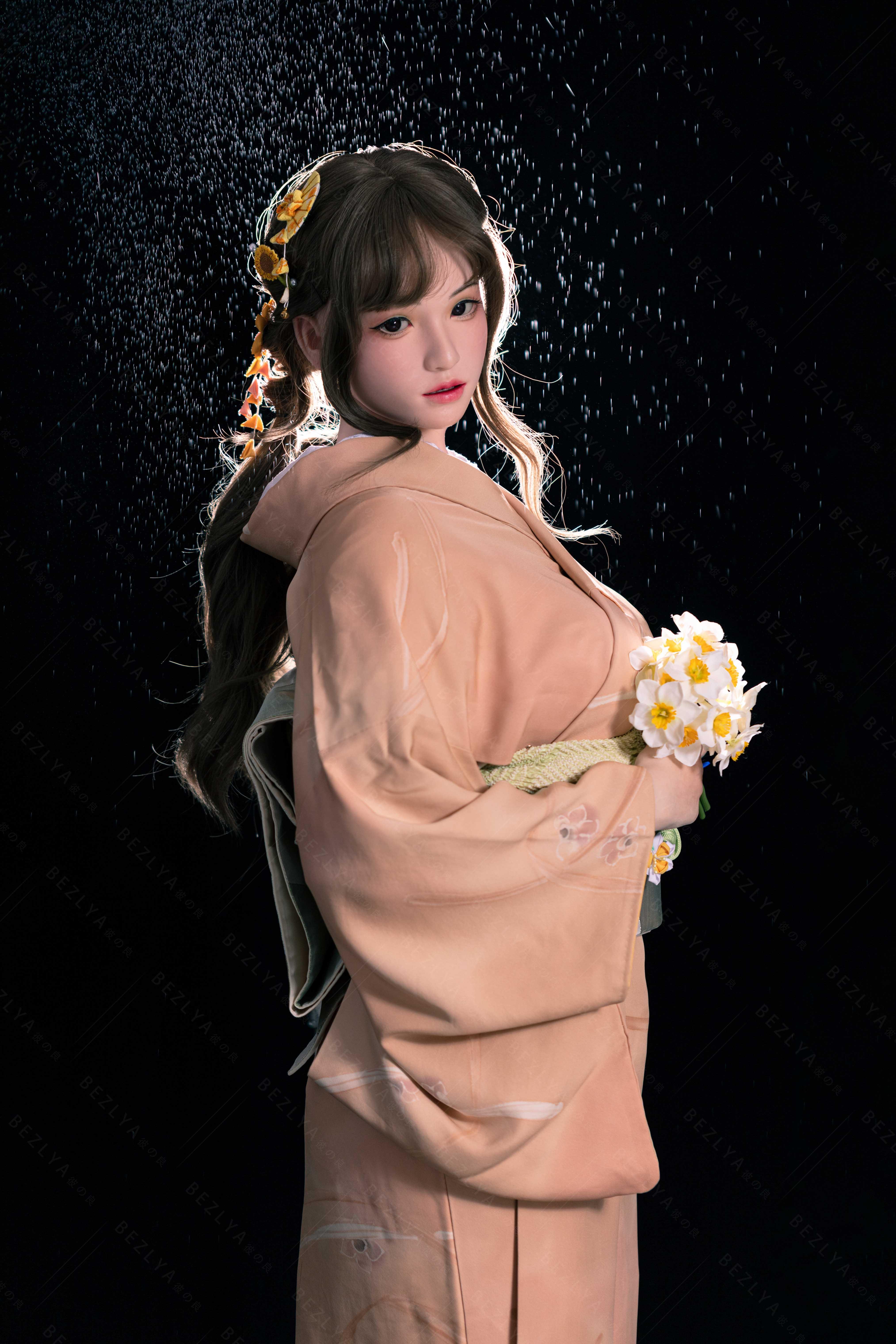 sex doll RCBezlya - Helianthus - 162cm/5ft3.75 - 2.2U A-cup - Silicone Sex Doll - R C