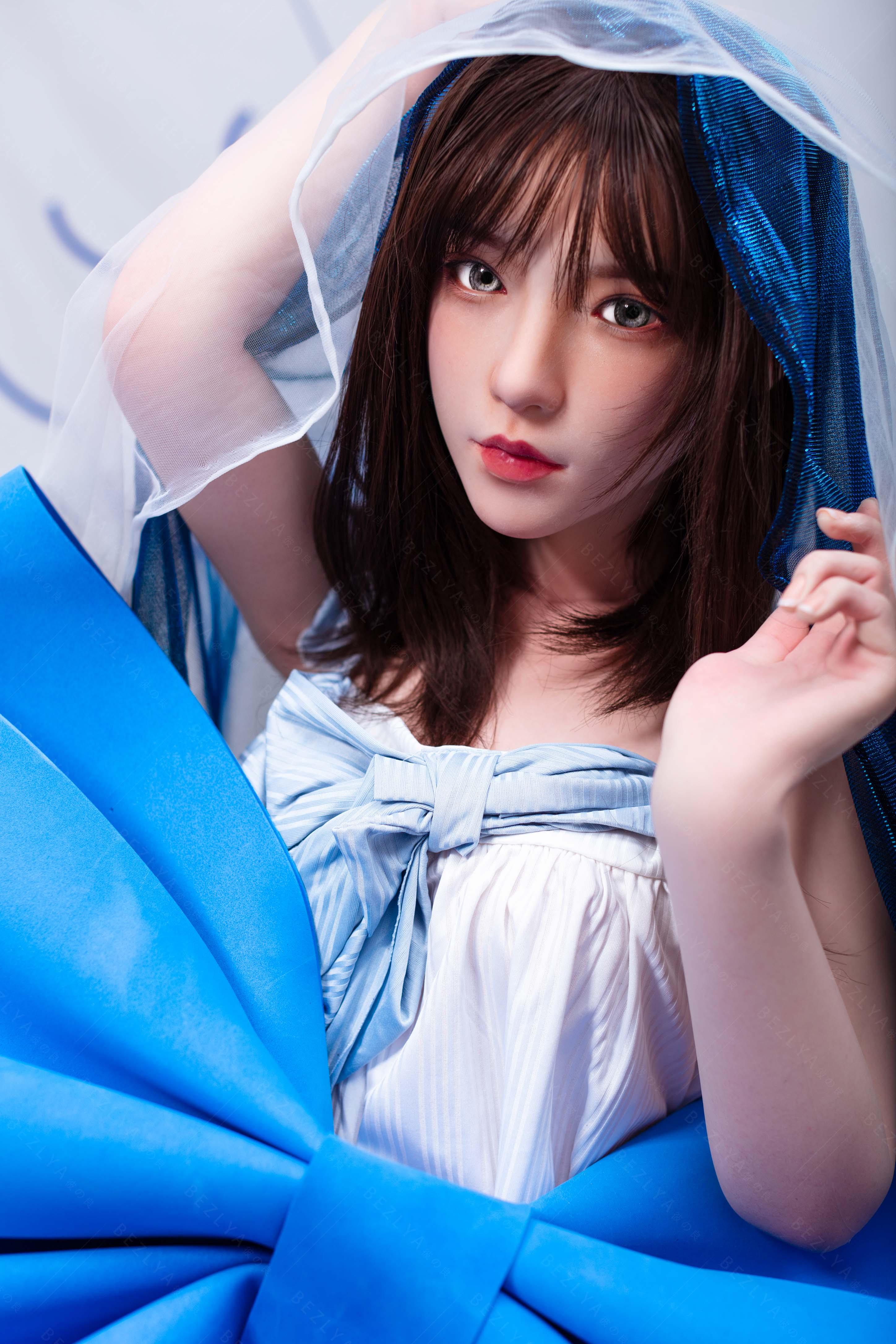 sex doll RCBezlya - Iris - 150cm/4ft11 - 2.1 B-cup - Silicone Sex Doll - R C