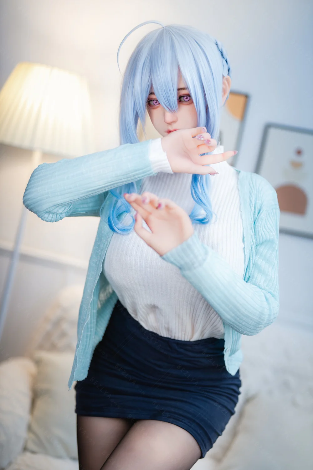 sex doll RCBezlya - Campanula - 155cm/5ft1 - 2.0 F-cup - Silicone Head + TPE Body Sex Doll - R C