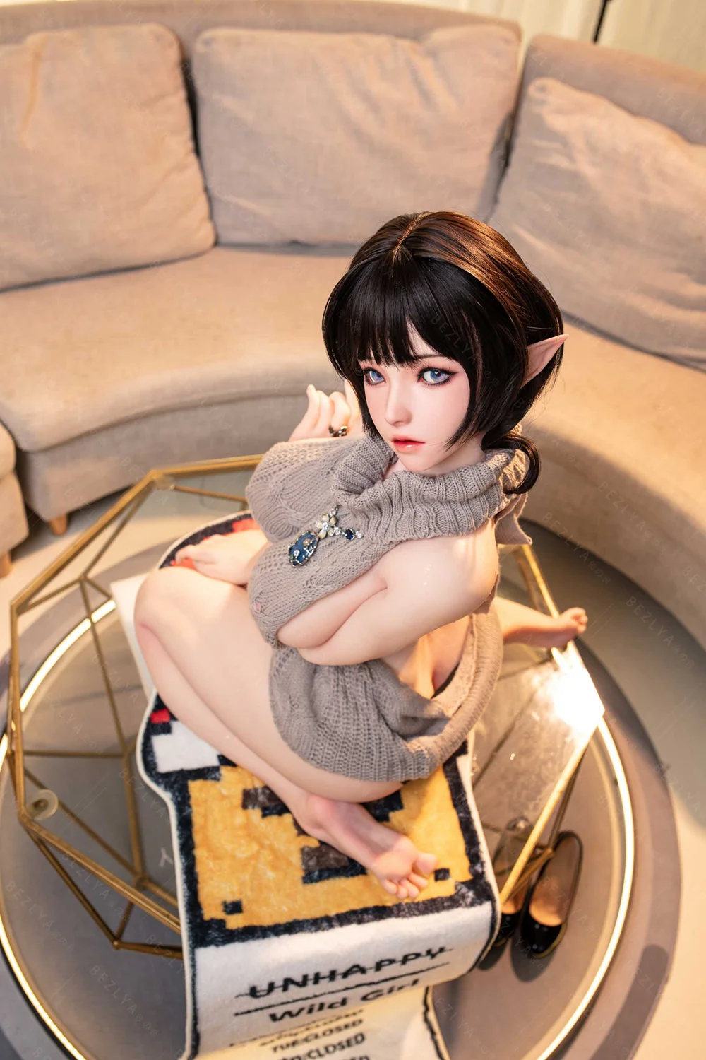 sex doll RCBezlya - Calla - 155cm/5ft1 - 2.0 F-cup - Silicone Head + TPE Body Sex Doll - R C