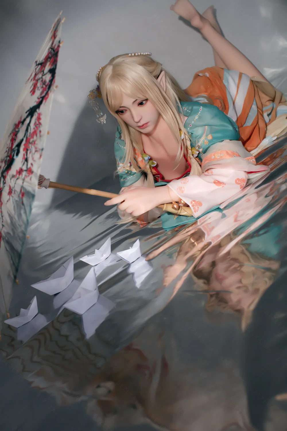 sex doll RCBezlya - Pansy - 160cm/5ft3 - 2.0 C-cup - Silicone Head + TPE Body Sex Doll - R C