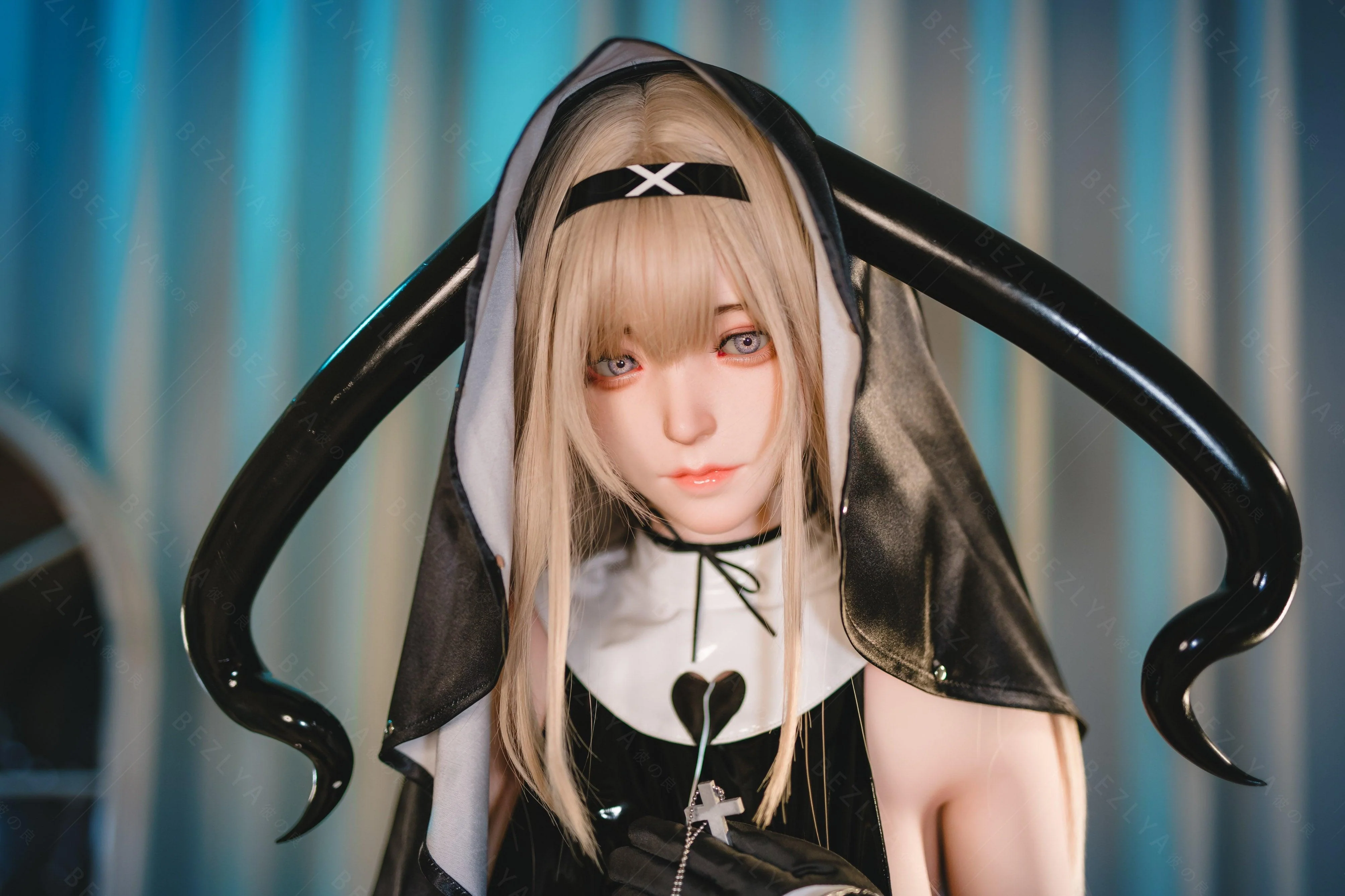 sex doll RCBezlya - Campanula - 155cm/5ft1 - 2.0 F-cup - Silicone Head + TPE Body Sex Doll - R C