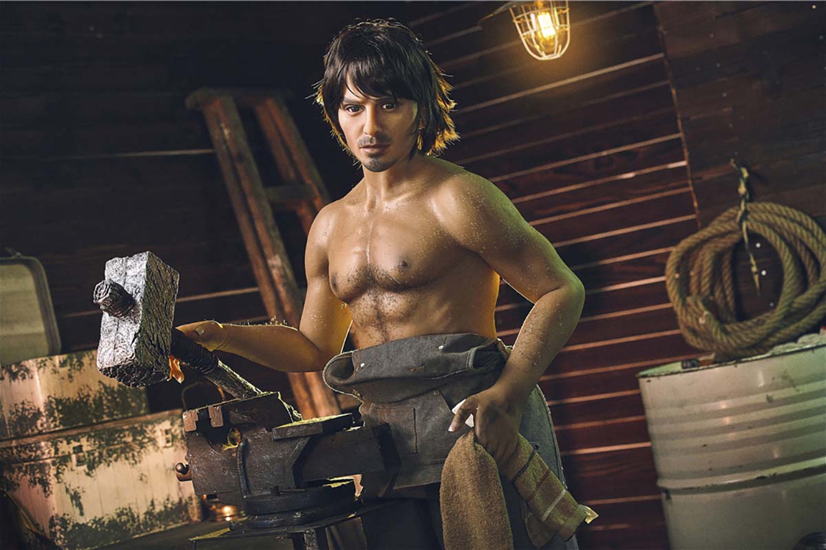 sex doll RC162cm (5ft4) F-Cup In Stock Male Sex Doll- Irontech Doll Tommy - R C