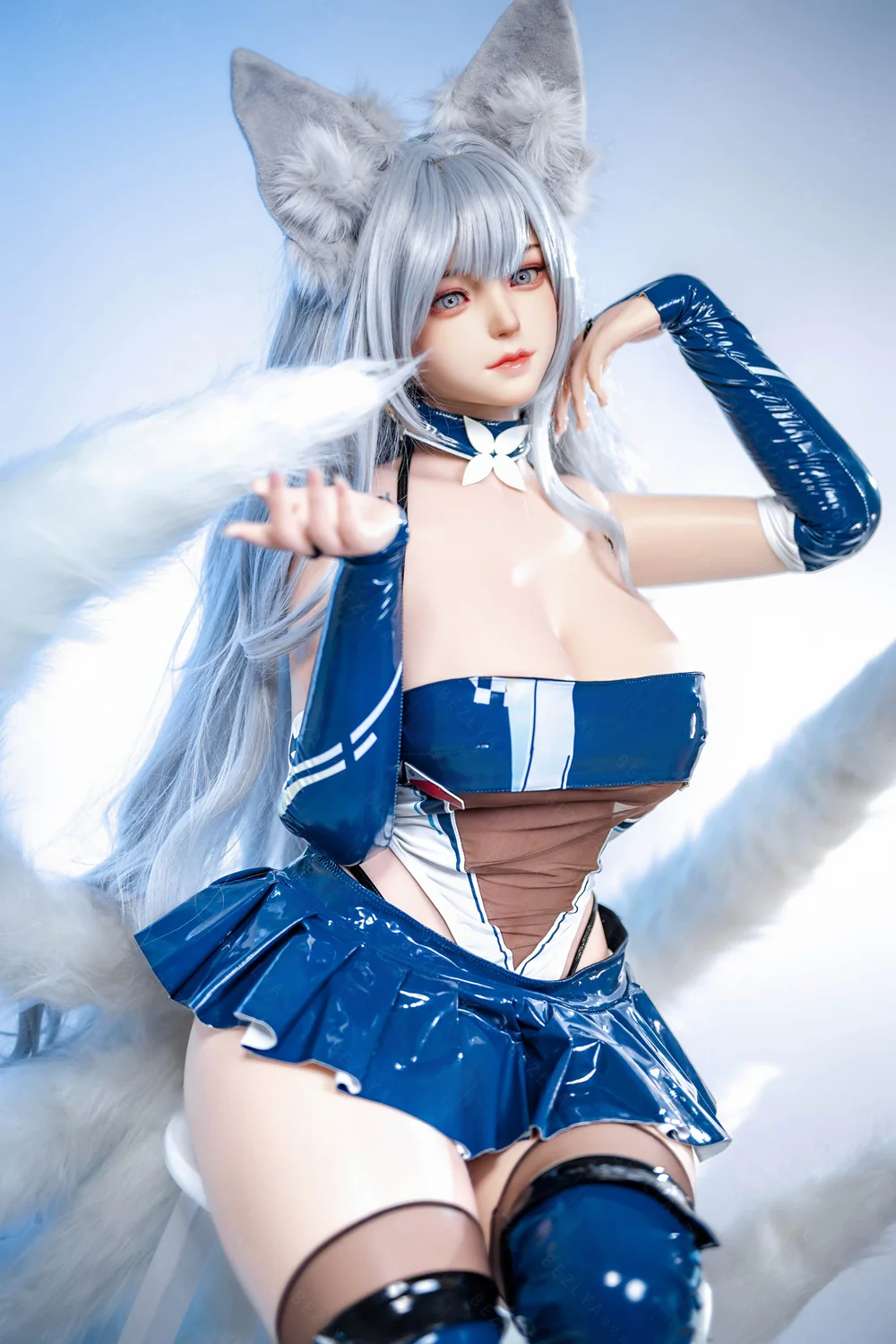 sex doll RCBezlya - Yulania & Campanula - 155cm/5ft1 - 2.2CF C-cup - Silicone Sex Doll - R C