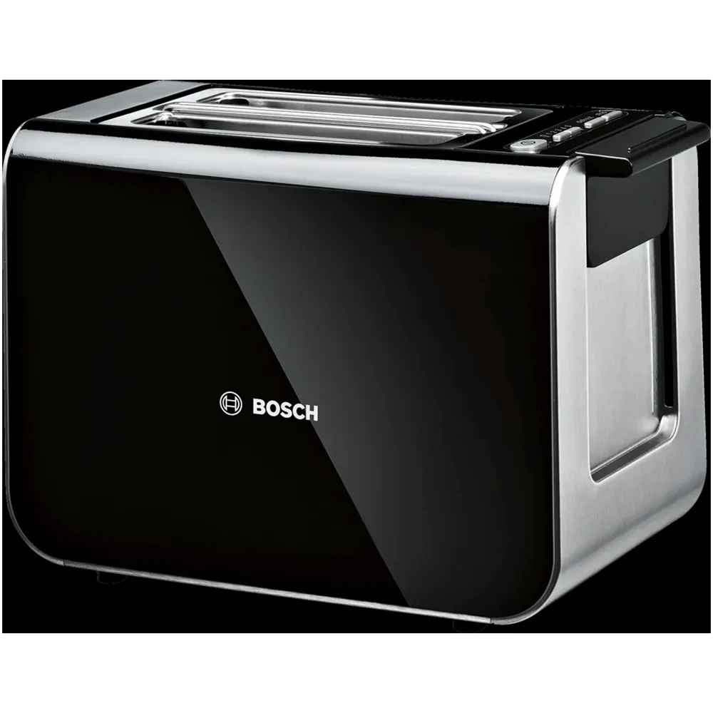 2026 Bosch Styline TAT8613NGB 2 Slice Toaster Black