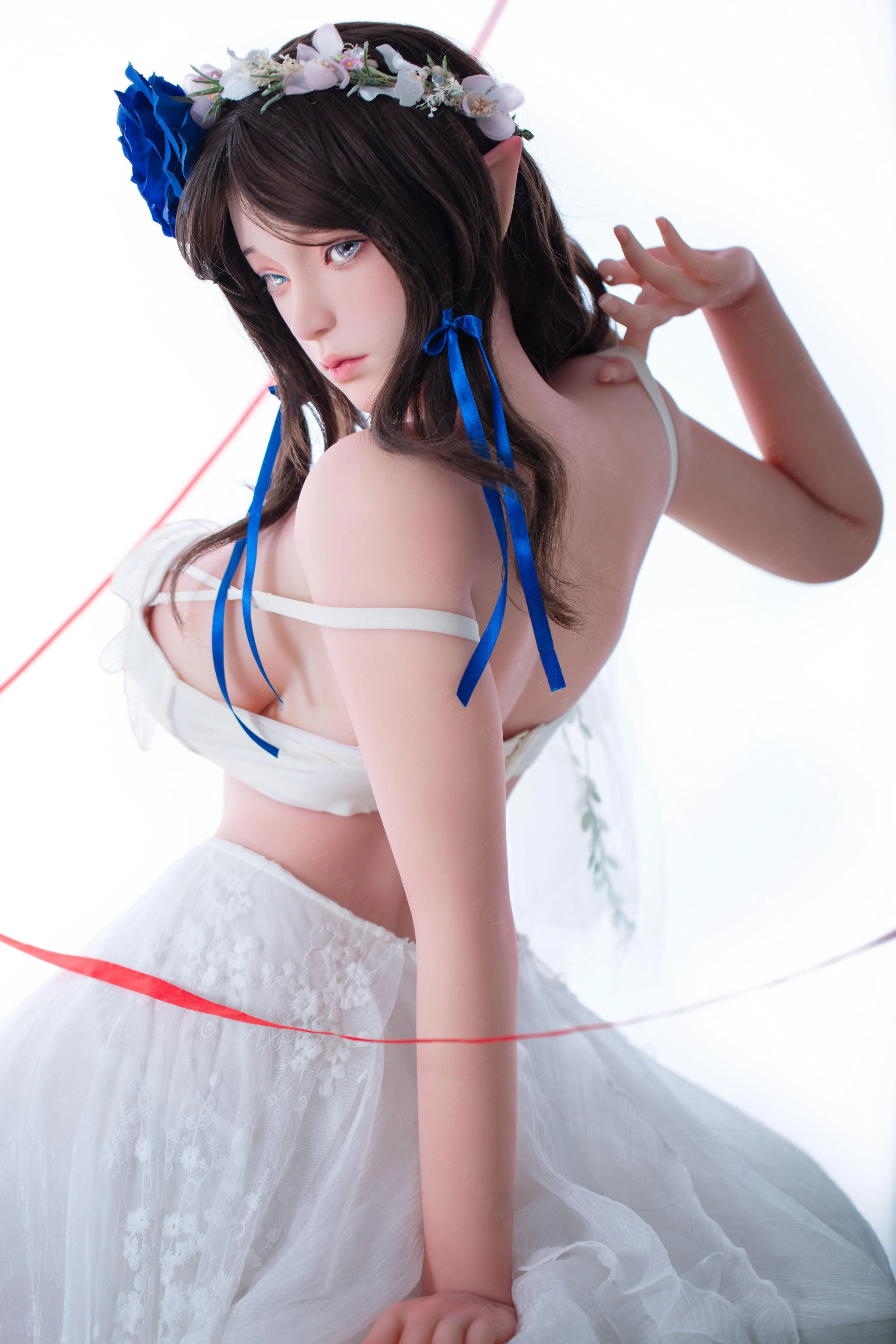 sex doll RCBezlya - Pansy - 155cm/5ft1 - 2.0 F-cup - Silicone Head + TPE Body Sex Doll - R C