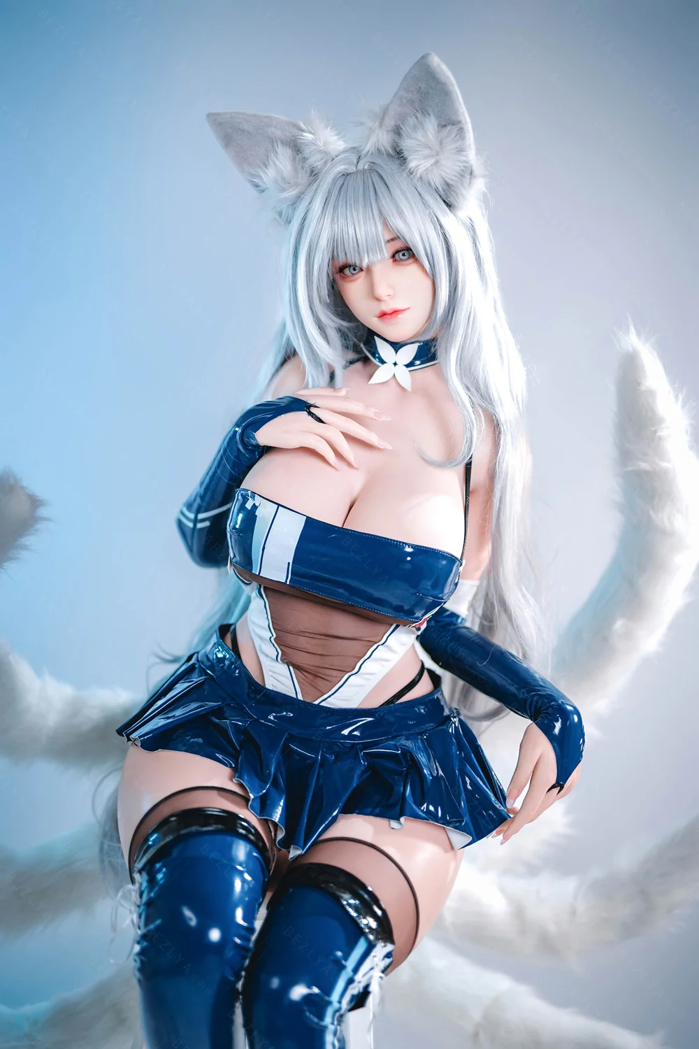 sex doll RCBezlya - Yulania & Campanula - 155cm/5ft1 - 2.2CF C-cup - Silicone Sex Doll - R C