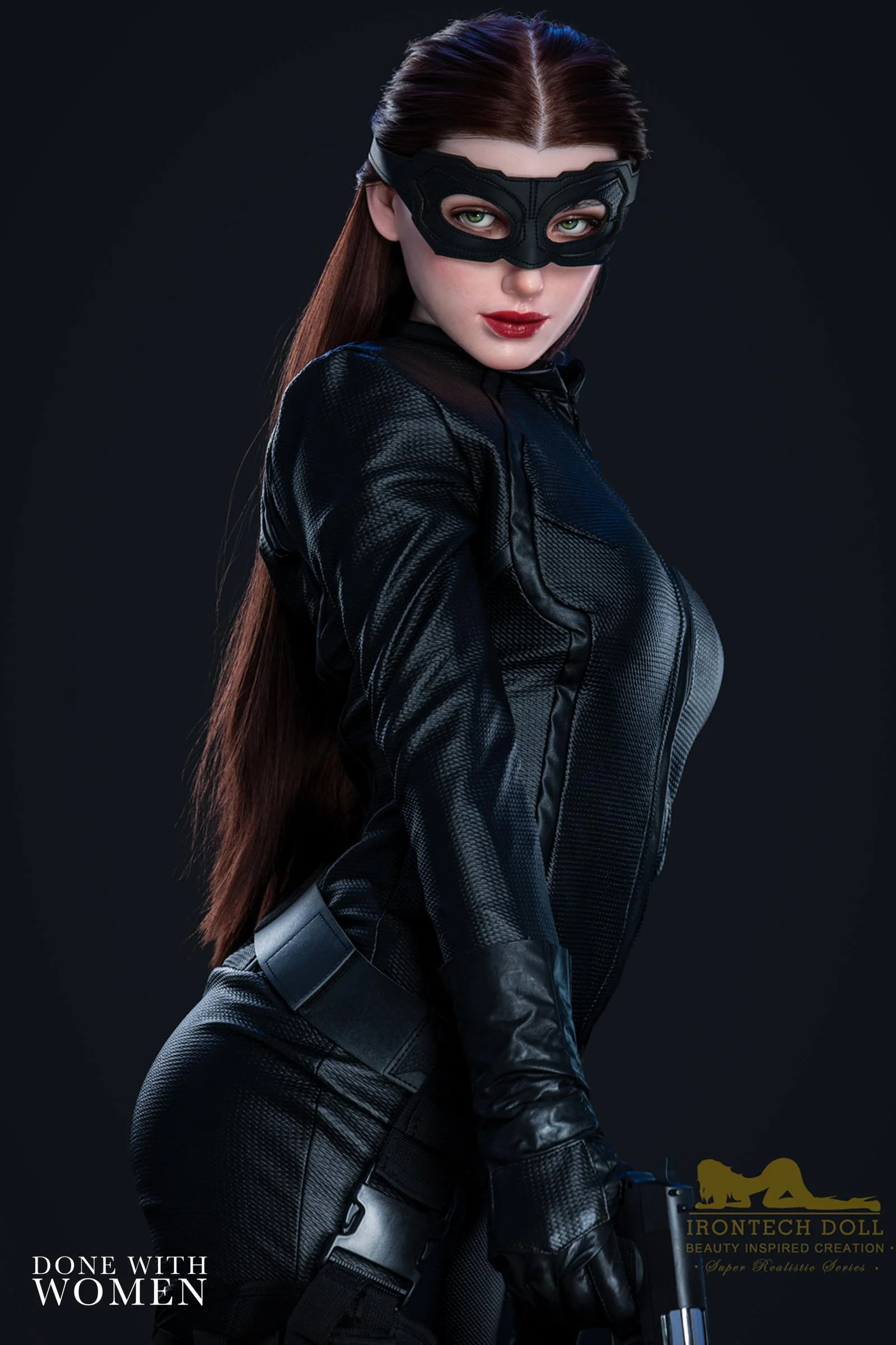 sex doll RCIrontech Doll 168cm / 5ft6 Silicone Luna (Catwoman) - R C