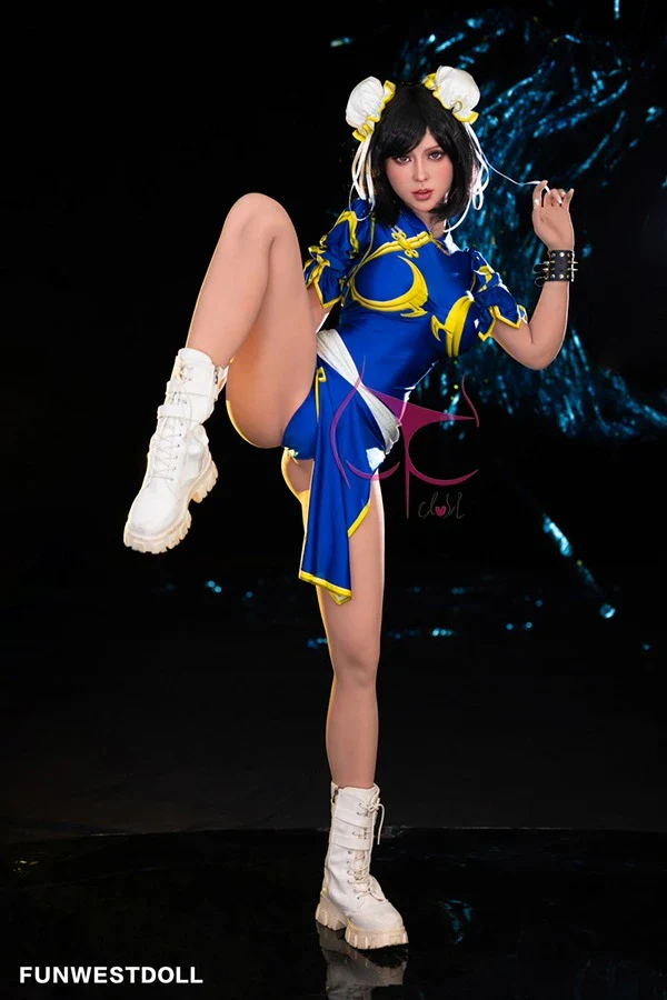 sex doll RCFunwest Doll I 155cm/5ft1 Fantasy Game Chun Li Sex Doll - R C