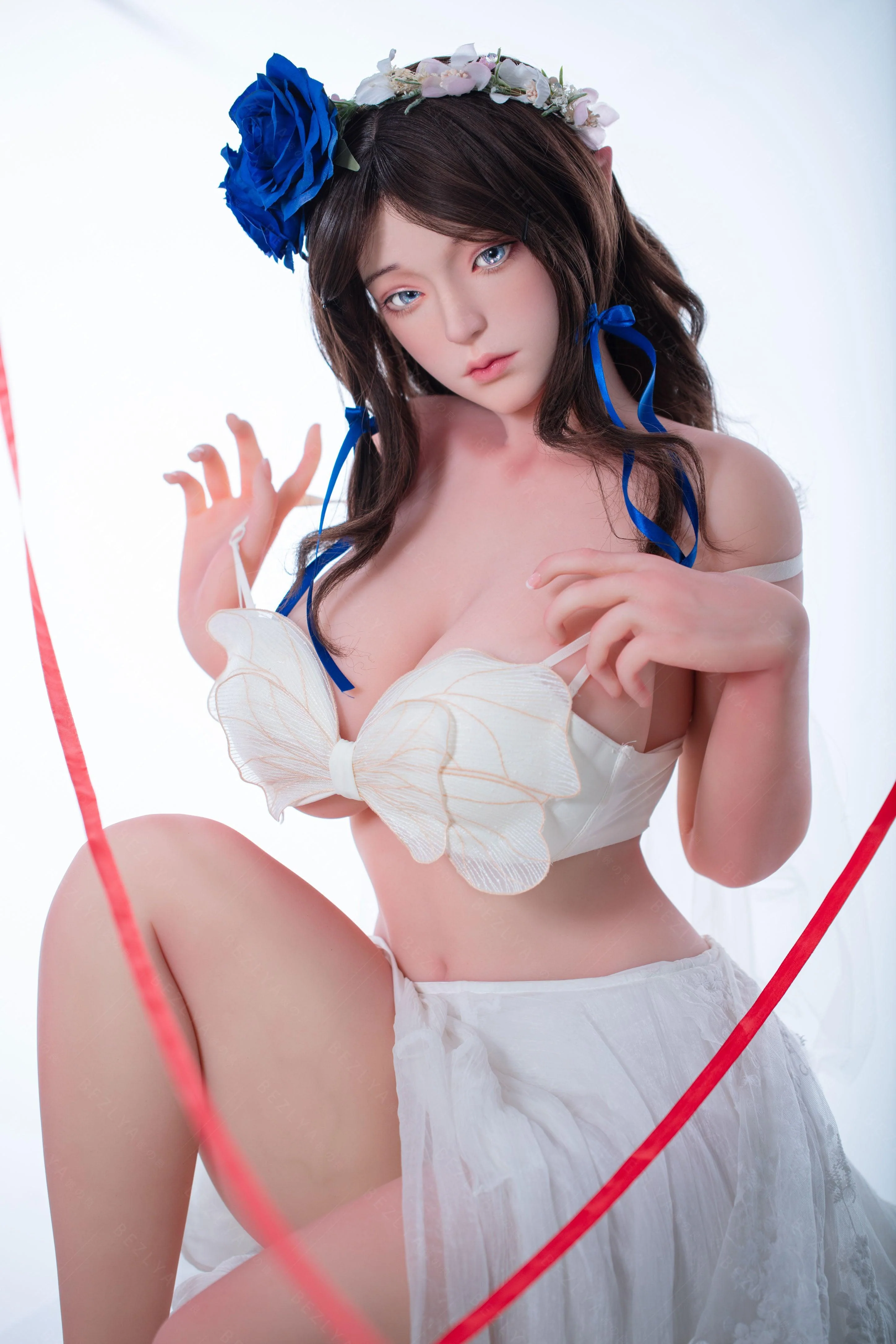 sex doll RCBezlya - Pansy - 155cm/5ft1 - 2.0 F-cup - Silicone Head + TPE Body Sex Doll - R C