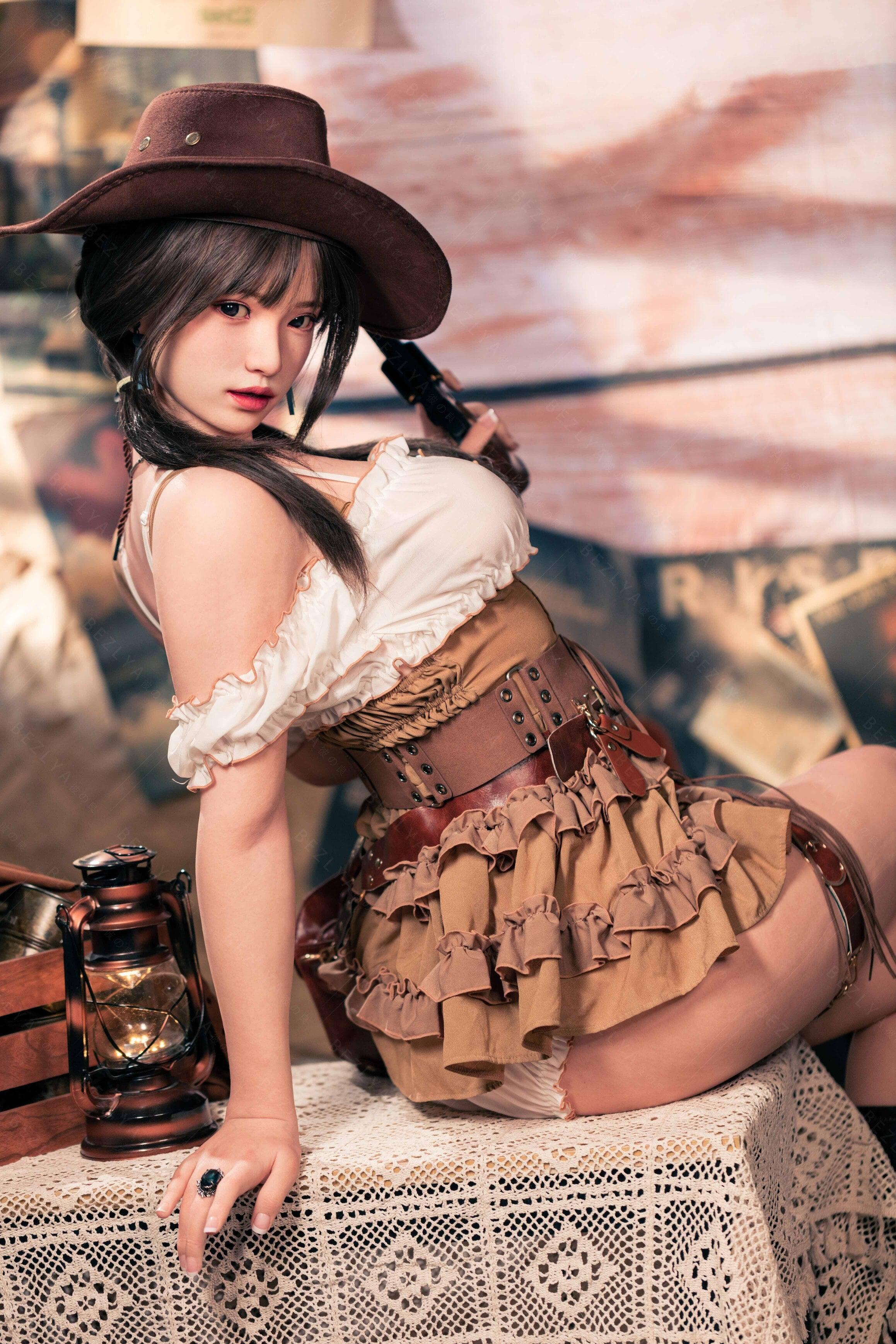 sex doll RCBezlya - Helianthus - 162cm/5ft3.75 - 2.2U A-cup - Silicone Sex Doll - R C