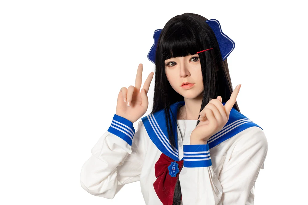 sex doll RCBezlya - Begonia - 163cm/5ft4 - 2.0 C-cup - Silicone Head + TPE Body Sex Doll - R C