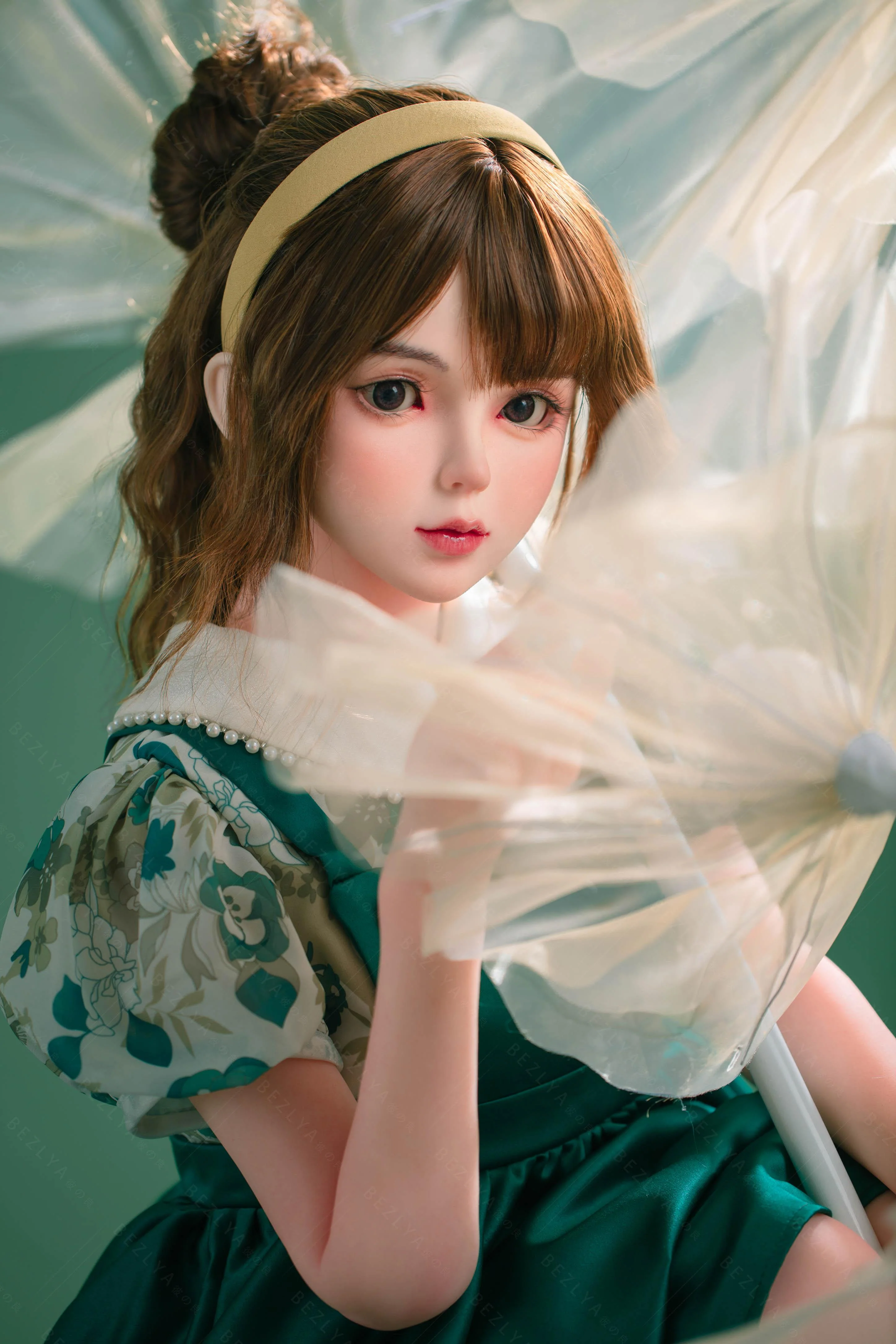 sex doll RCBezlya - Ruriokoshi - 138cm/4ft6.25 - 2.0 AA-cup - Silicone Head + TPE Body Sex Doll - R C