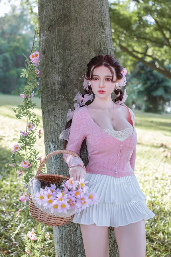 sex doll RC170cm / 5ft7 Big Breast Pure Chinese Silicone Sex Doll - Dime Doll: Davina - R C