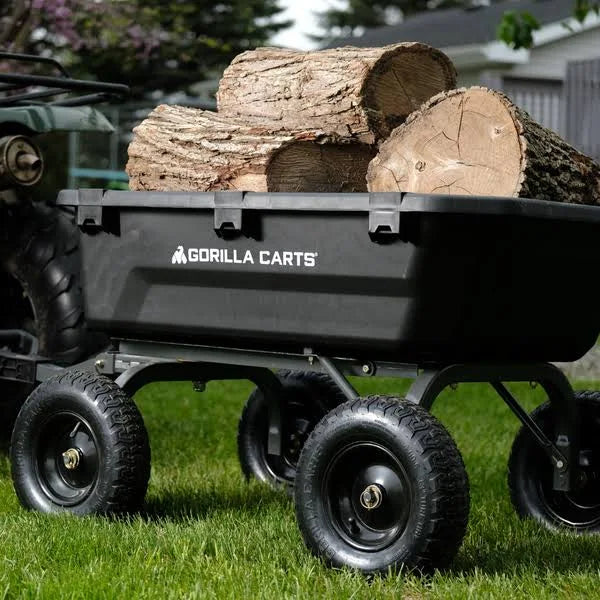 2026 Gorilla Carts 7-cu ft Poly Yard Cart | GCG-7