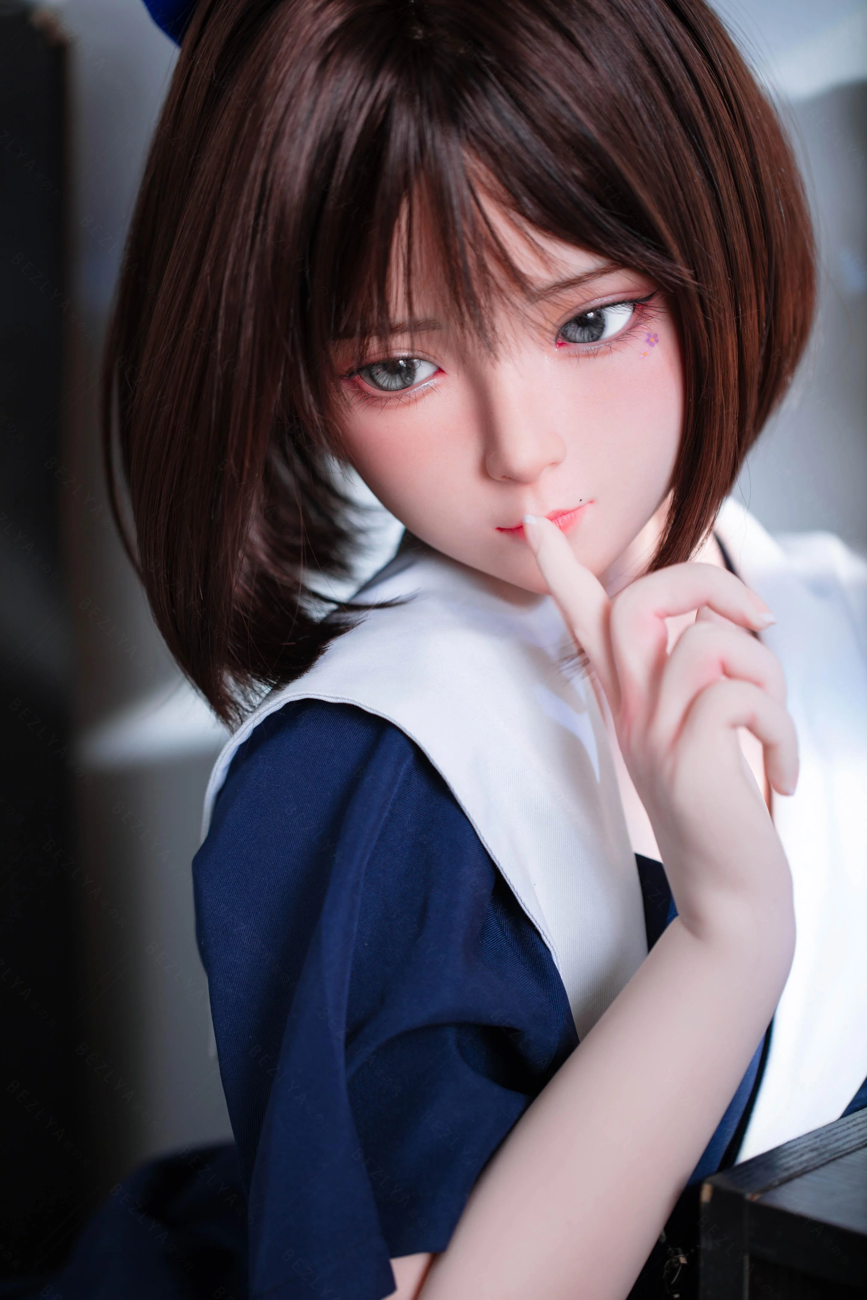 sex doll RCBezlya - Jasmine - 136cm/4ft5.5 - 2.1 AA-cup - Silicone Sex Doll - R C