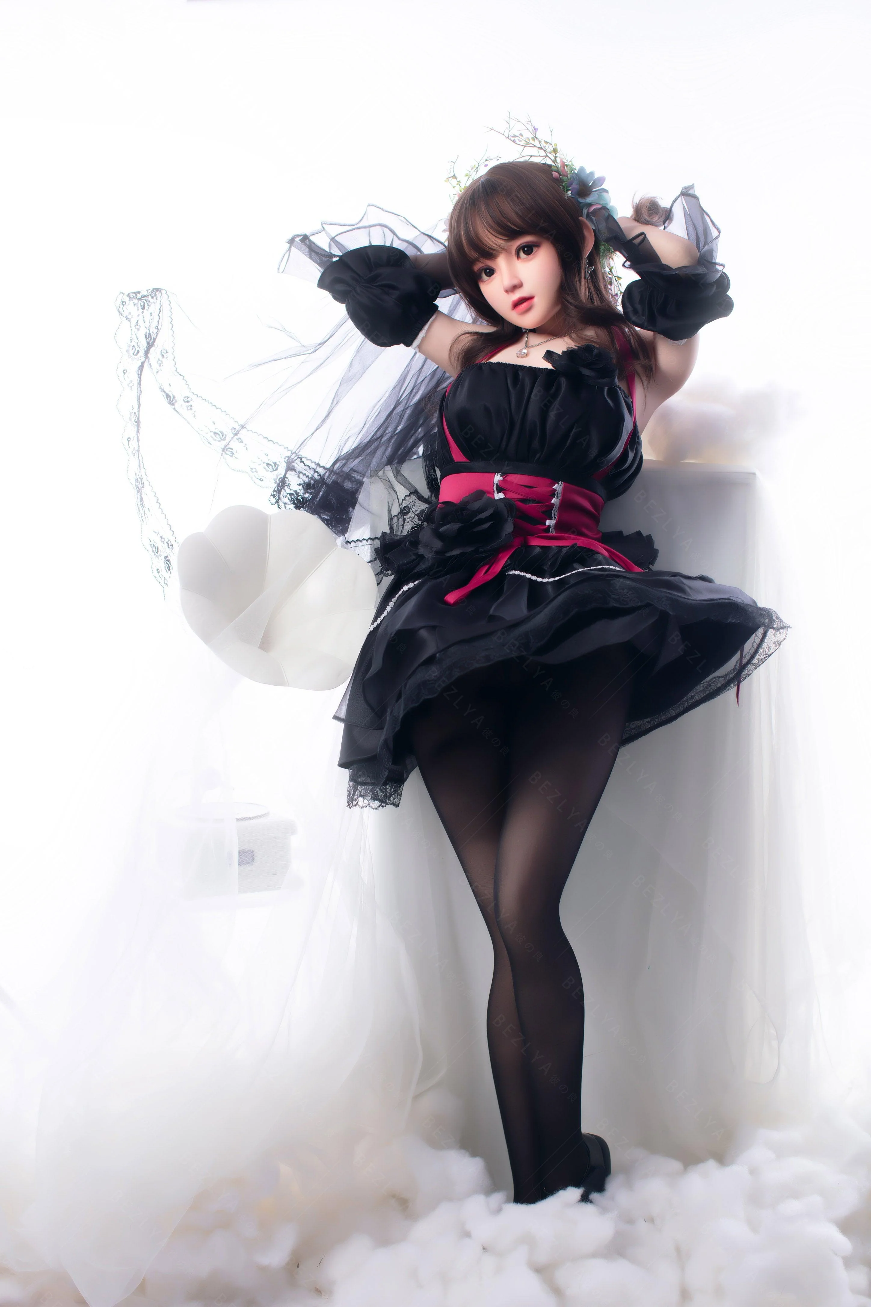 sex doll RCBezlya - Convallaria - 149cm/4ft10.75 - 2.0 D-cup - Silicone Head + TPE Body Sex Doll - R C