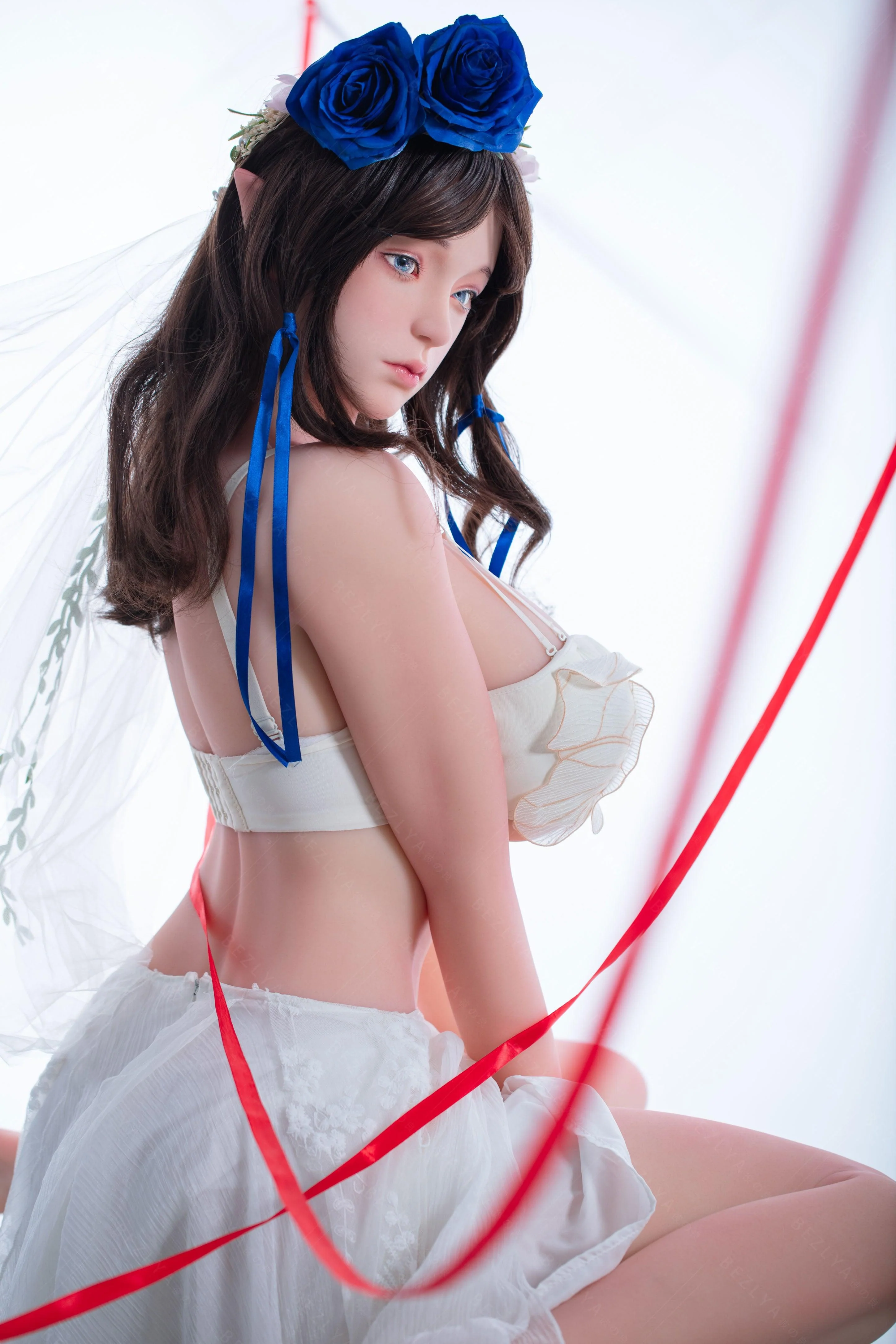 sex doll RCBezlya - Pansy - 155cm/5ft1 - 2.0 F-cup - Silicone Head + TPE Body Sex Doll - R C