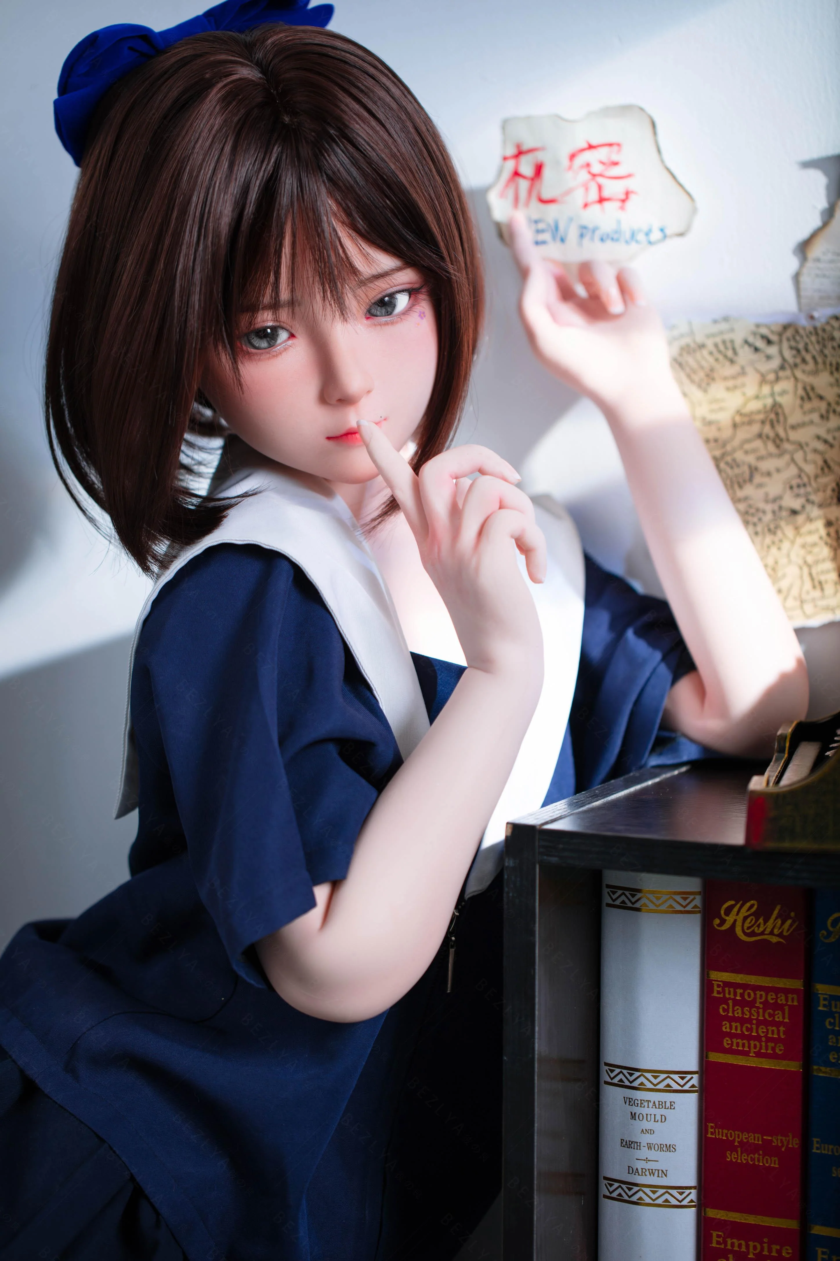 sex doll RCBezlya - Jasmine - 136cm/4ft5.5 - 2.1 AA-cup - Silicone Sex Doll - R C