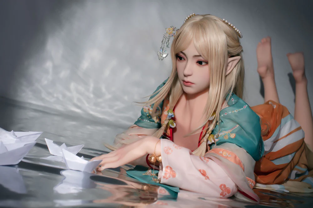 sex doll RCBezlya - Pansy - 160cm/5ft3 - 2.0 C-cup - Silicone Head + TPE Body Sex Doll - R C