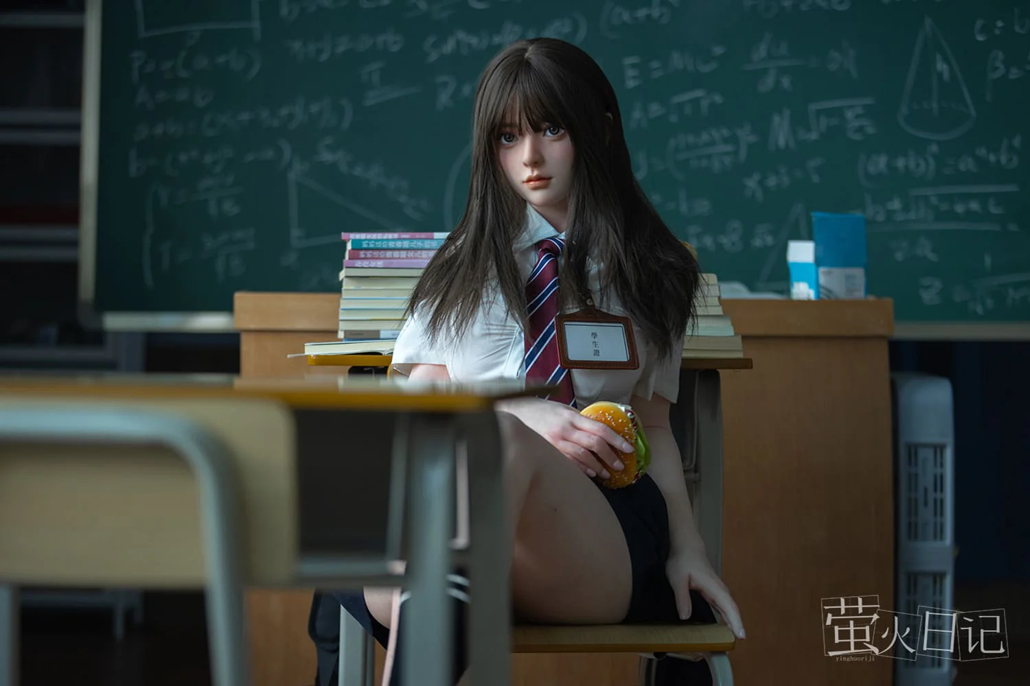 sex doll RC5ft4 / 164cm Big Eyes Silicone Big Breasts Sex Doll - Firefly Diary Doll: Liuli - R C