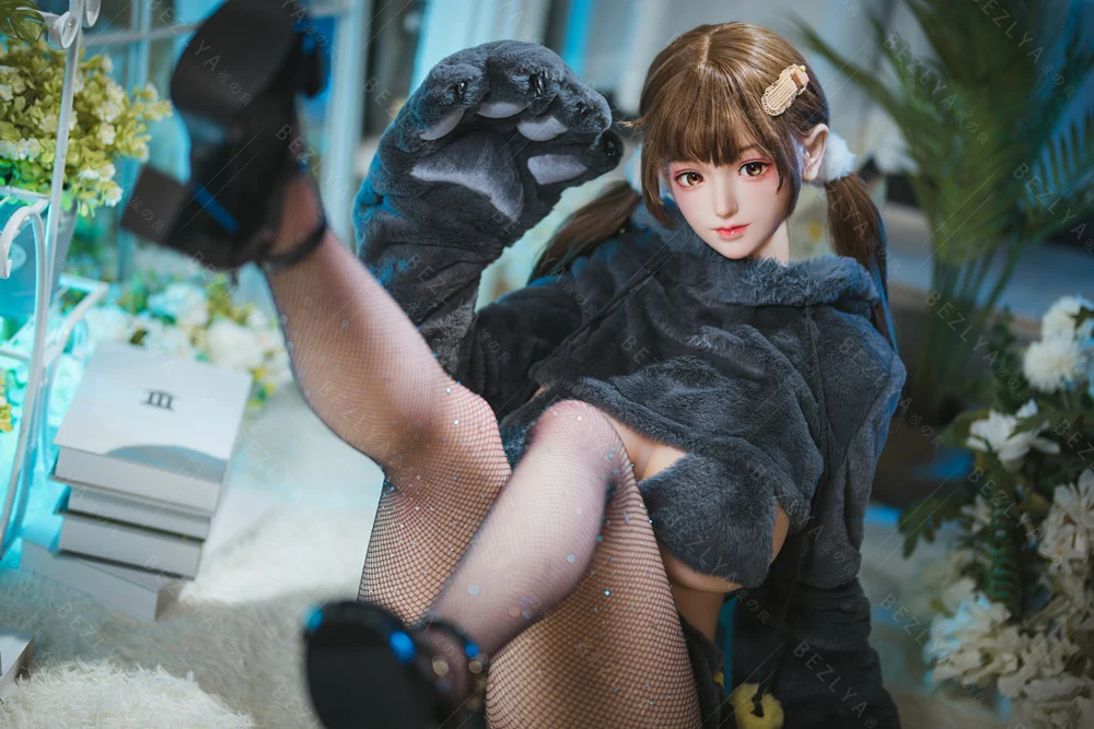 sex doll RCBezlya - Paeonia - 155cm/5ft1 - 2.0 F-cup - Silicone Head + TPE Body Sex Doll - R C