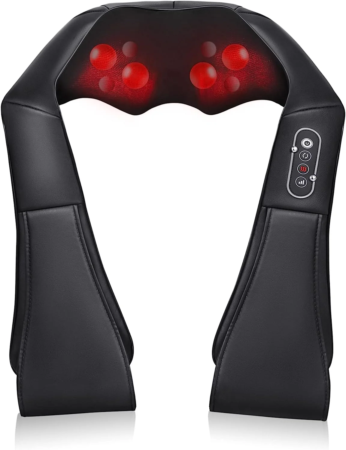 2026 Naipo MGS-150DC Neck and Shoulder Massager, 3D Deep Tissue Kneading Shiatsu Massager with Heat