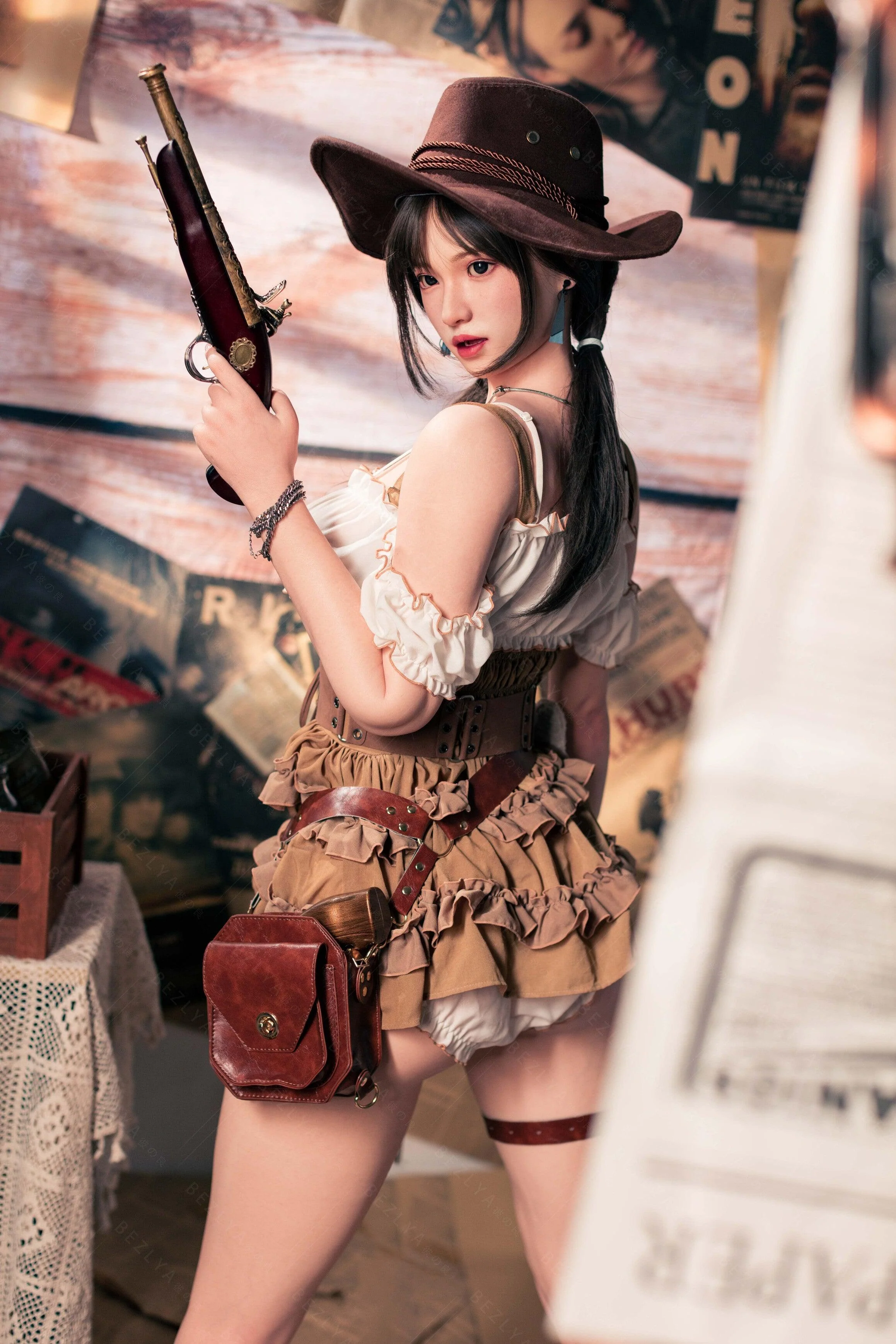 sex doll RCBezlya - Helianthus - 162cm/5ft3.75 - 2.2U A-cup - Silicone Sex Doll - R C