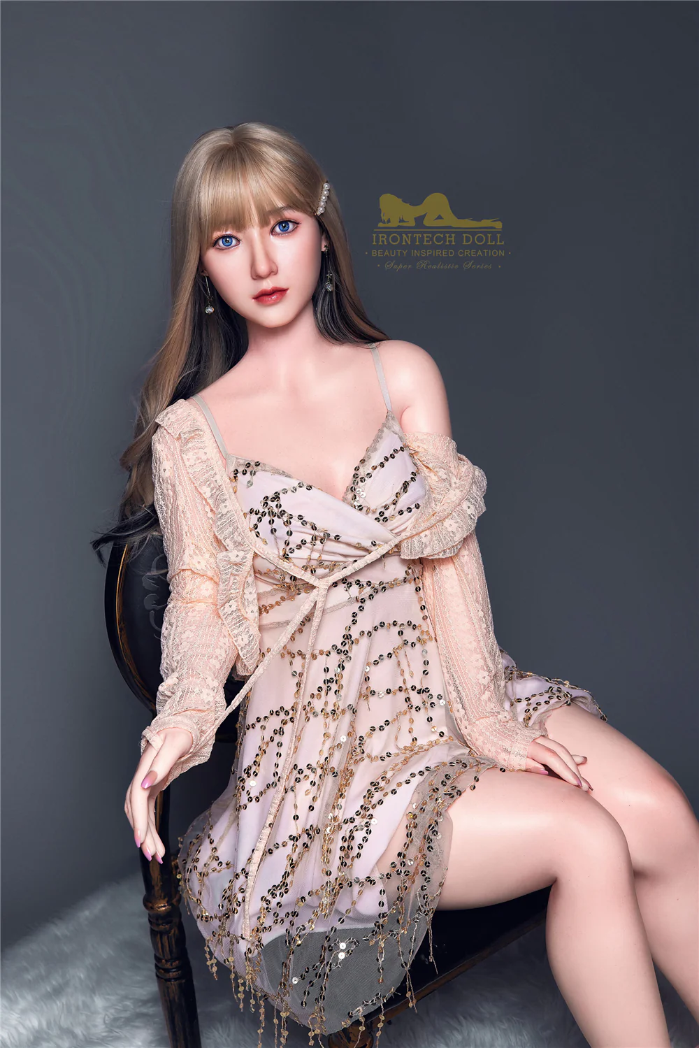 sex doll RCIrontech Doll – Candy - 152cm/4ft12 A-cup Silicone Sex Doll - R C