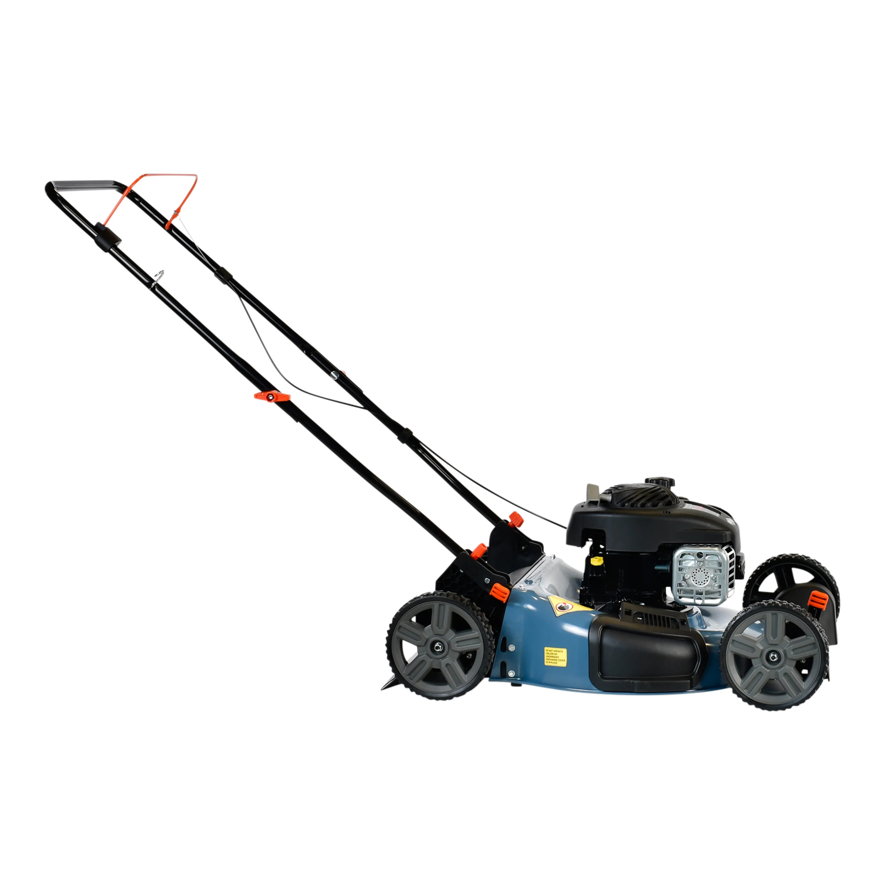 2026 SENIX 21-Inch Push Lawn Mower, 125 cc 4-Cycle Gas Powered, Mulch & Side Discharge, Dual Lever Height Adjustment, LSPG-M3