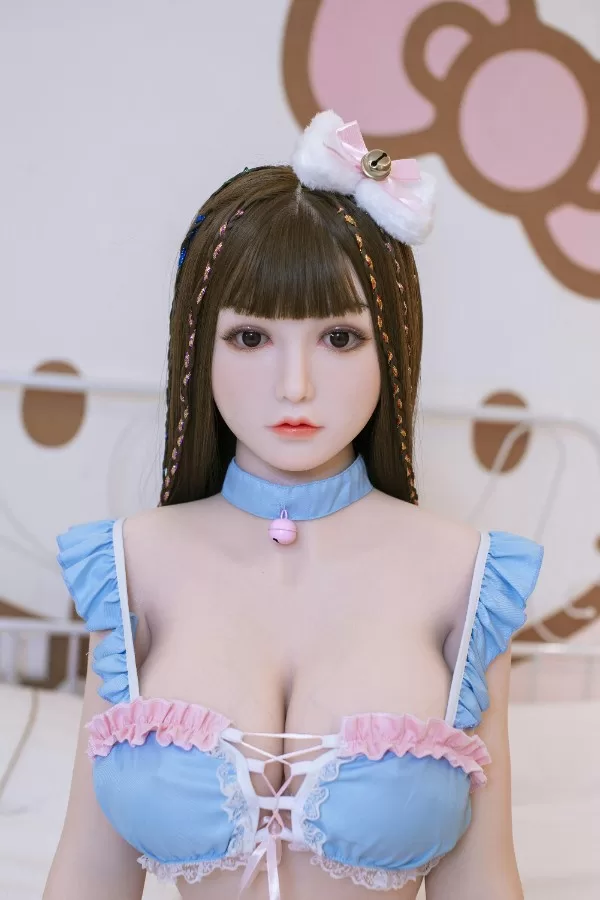 sex doll RC160cm / 5ft3 Big Boobs Cute Japanese Realistic Silicone Sex Doll - Dime Doll: Mira - R C