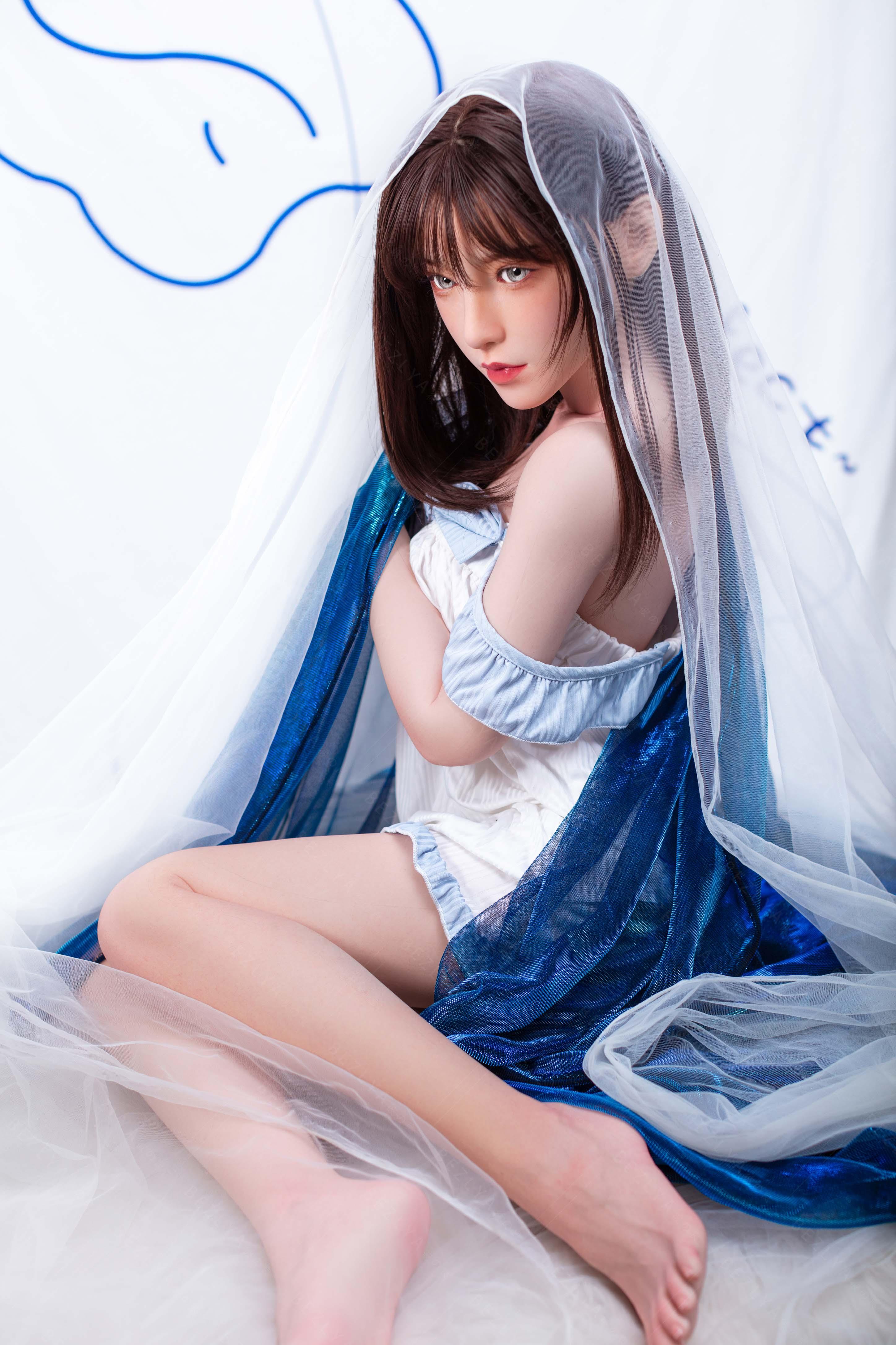 sex doll RCBezlya - Iris - 150cm/4ft11 - 2.1 B-cup - Silicone Sex Doll - R C