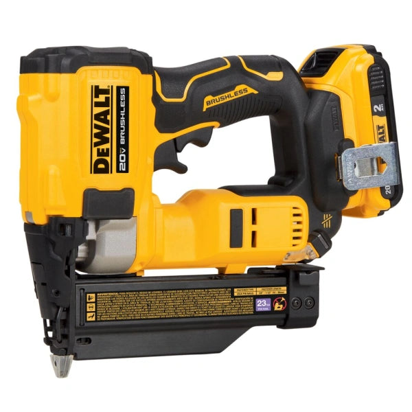 2026 DeWalt ATOMIC 20V MAX Brushless Cordless Pin Nailer Kit – 23-Gauge, 5/8