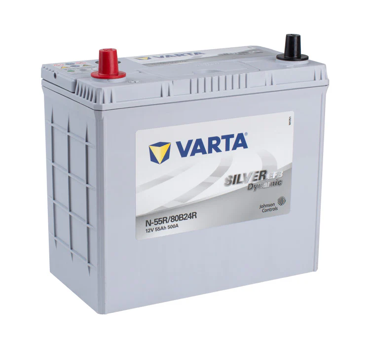 2026 Varta Car battery 500cca NS60R EFB / N55R EFB