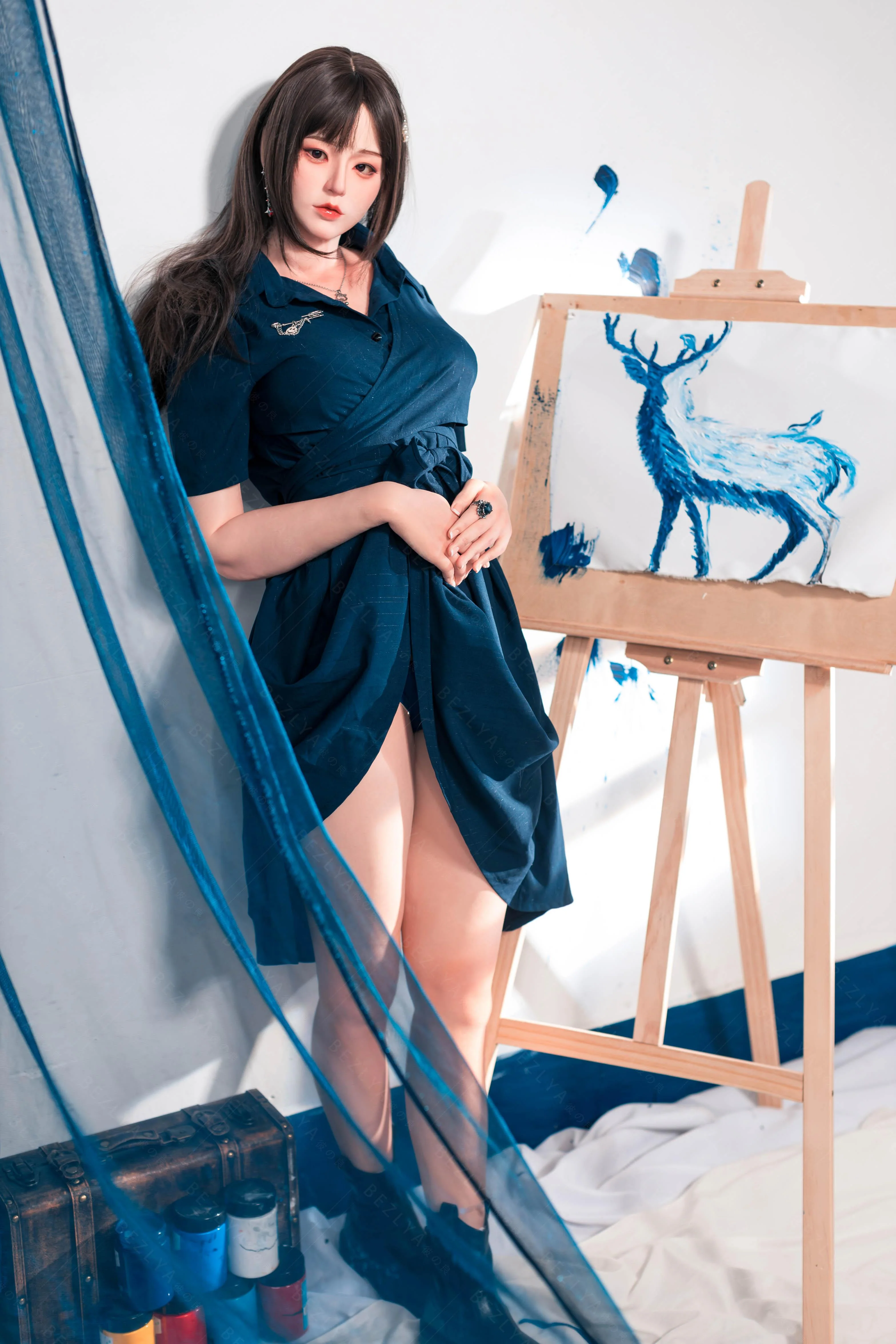 sex doll RCBezlya - Begonia - 162cm/5ft3.75 - 2.2U A-cup - Silicone Sex Doll - R C