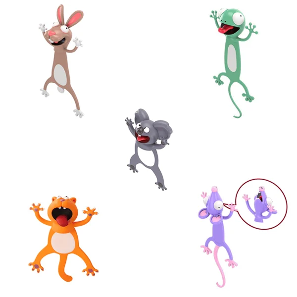 😹3D wacky bookmarks make reading more fun (lowest price in the world)